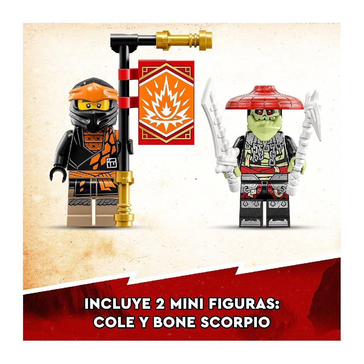 DRAGÓN DE TIERRA EVO DE COLE LEGO NINJAGO-6