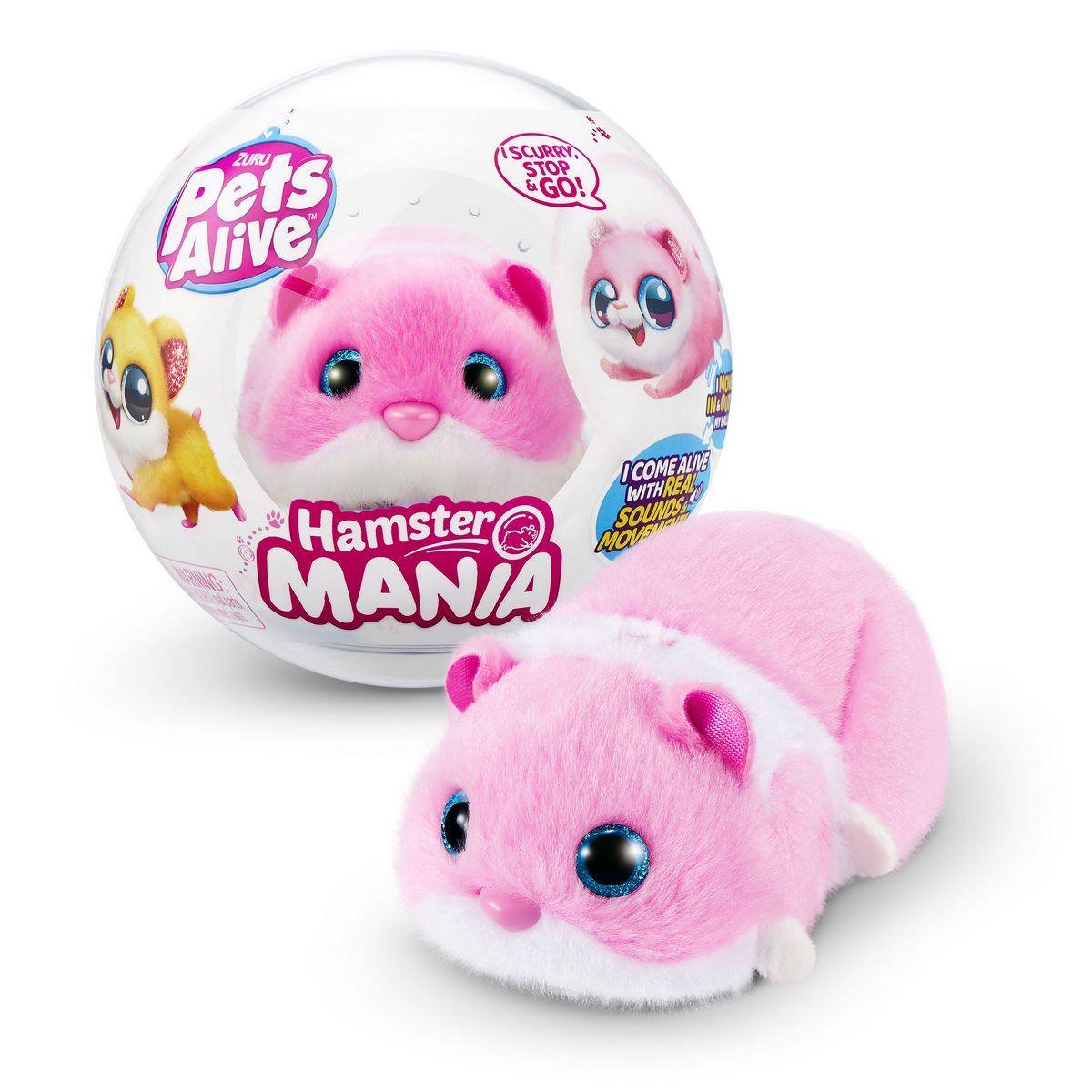 Hamster Caminador En Bola Pets Alive Zuru - Rosado-0