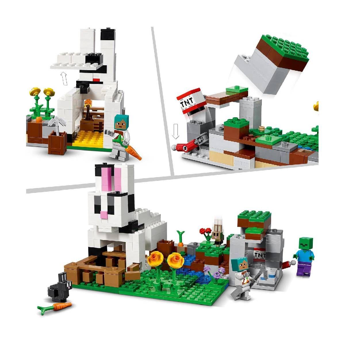 El Rancho-conejo Lego Minecraft-4