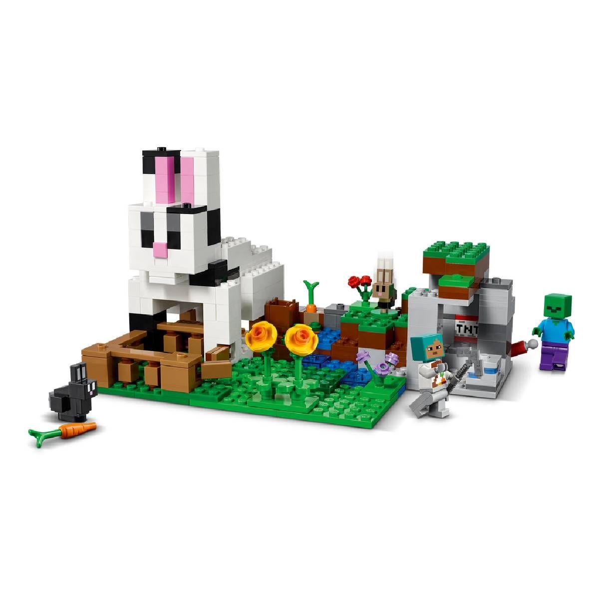 El Rancho-conejo Lego Minecraft-8