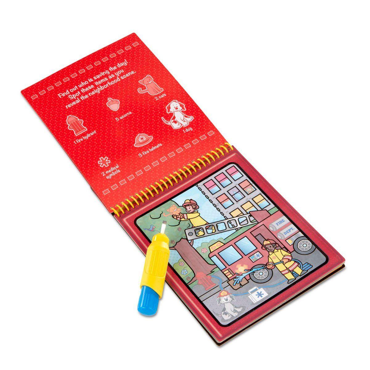 Cuaderno para colorear Melissa and Doug vehículos-2