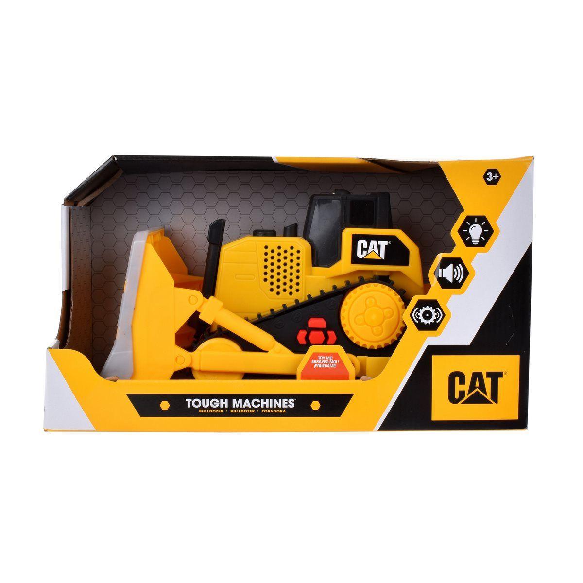 CAT MAQUINARIA DE CONSTRUCCION CON LUZ Y SONIDO - BULDOZER-2