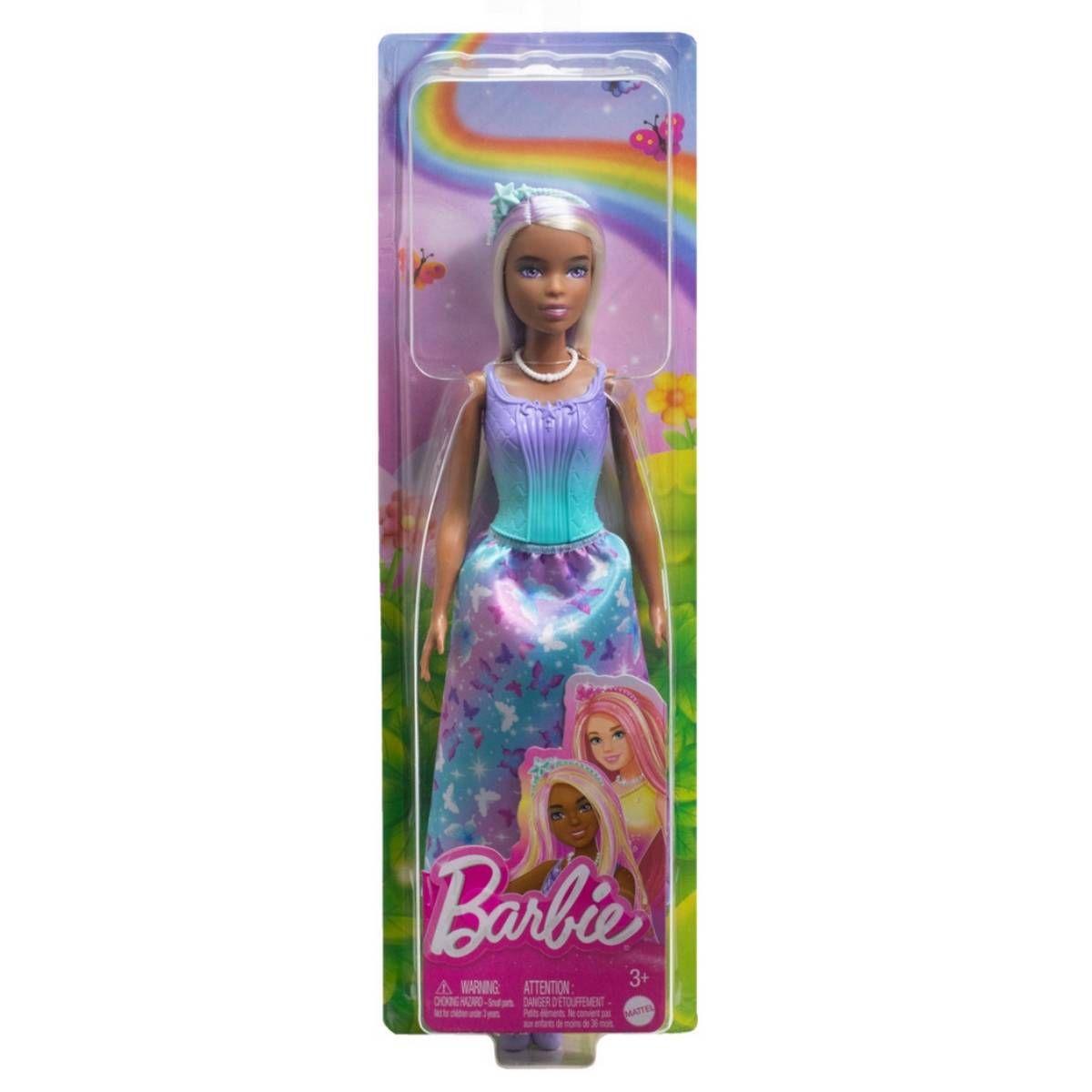 BARBIE FANTASIA DONCELLAS  - PELO BLANCO/MORADO-4
