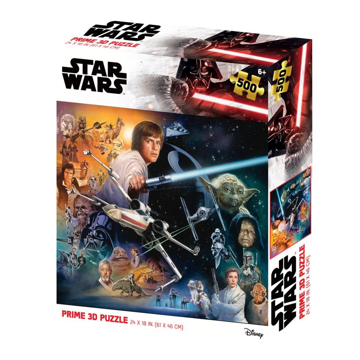 Puzzle 3d De 500 Piezas - Star Wars Clásico-0