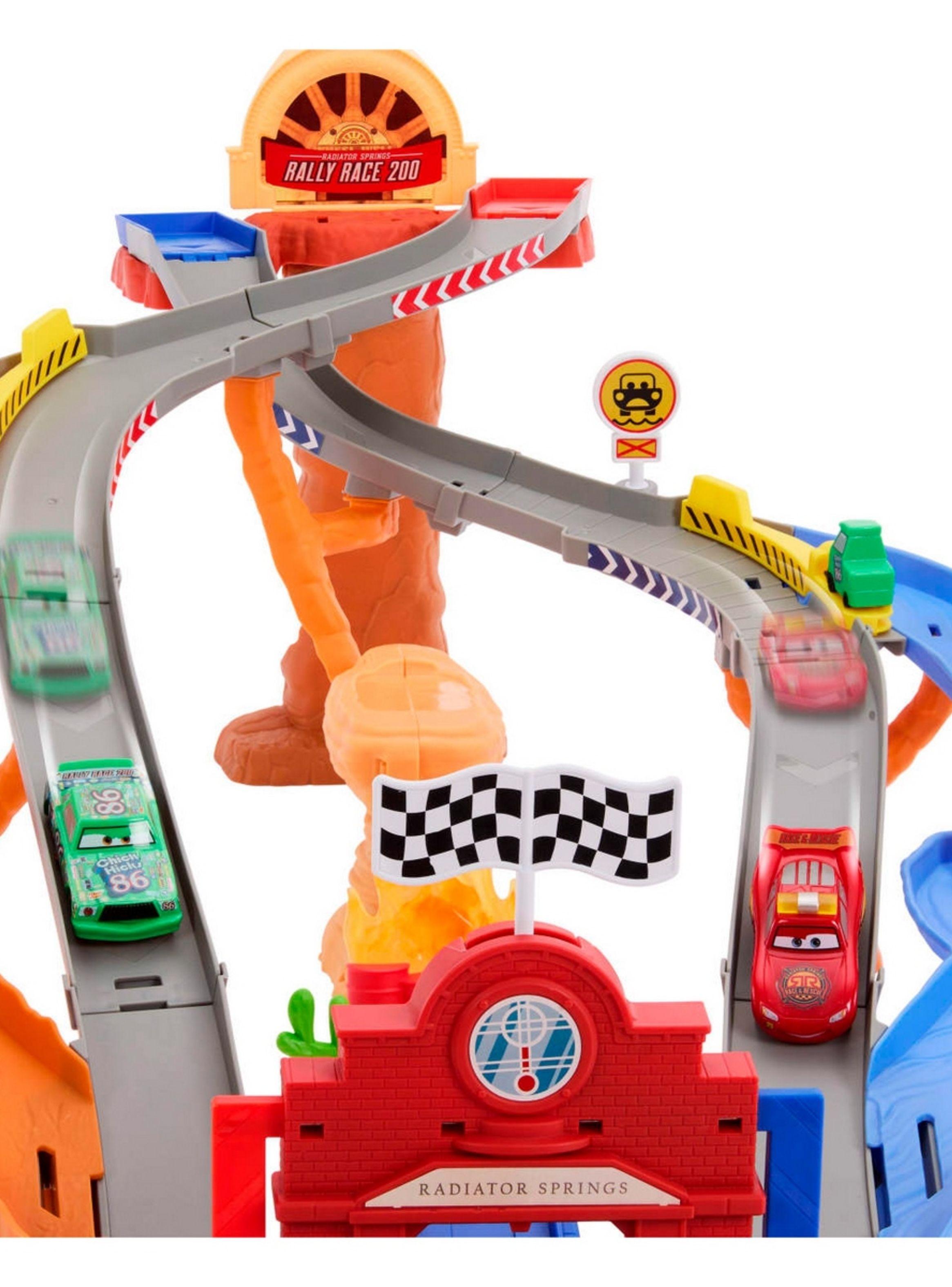 Cars Pista De Juguete Pista Carrera Al Rescate-3