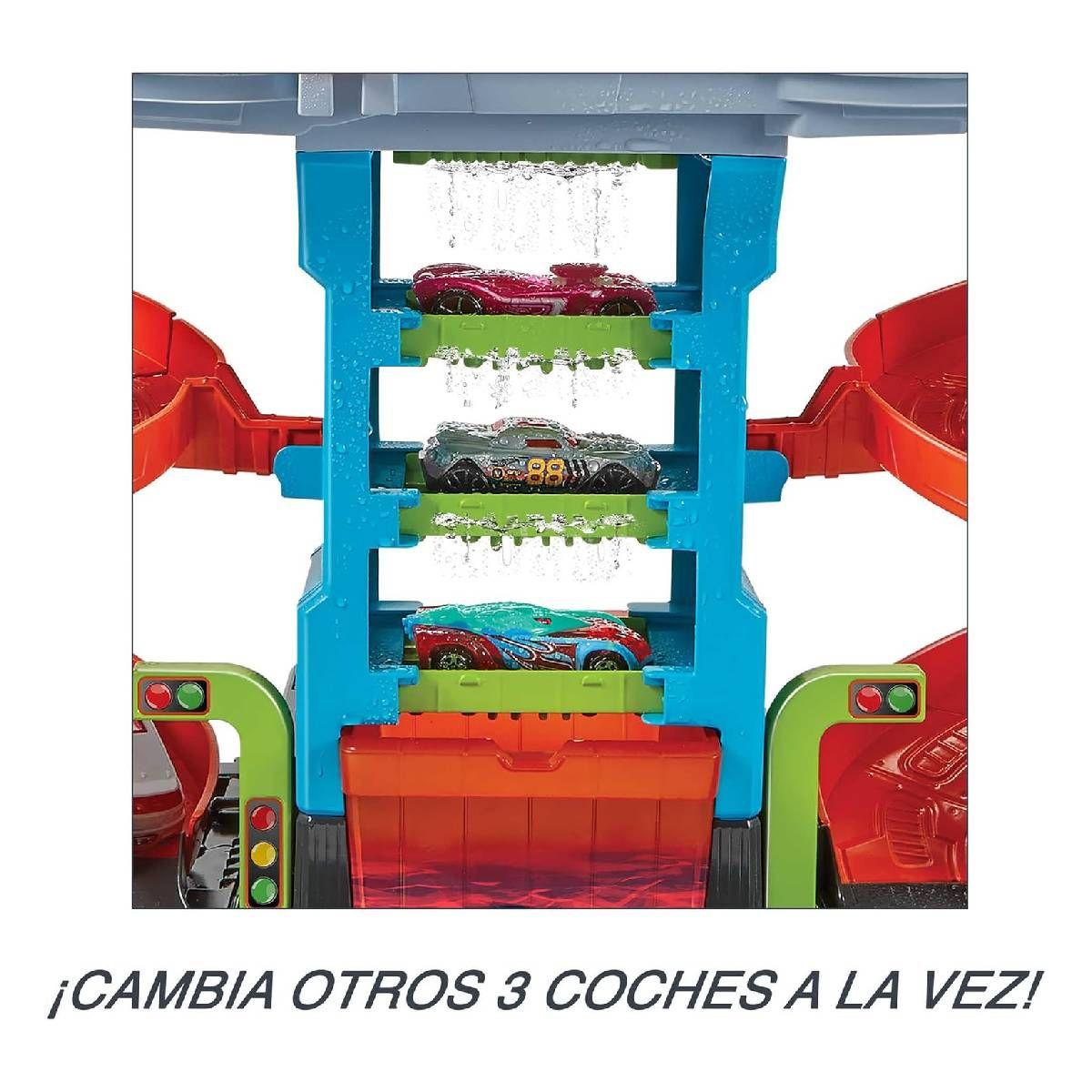 HOT WHEELS CITY AUTOLAVADO MEGA TORRE-4