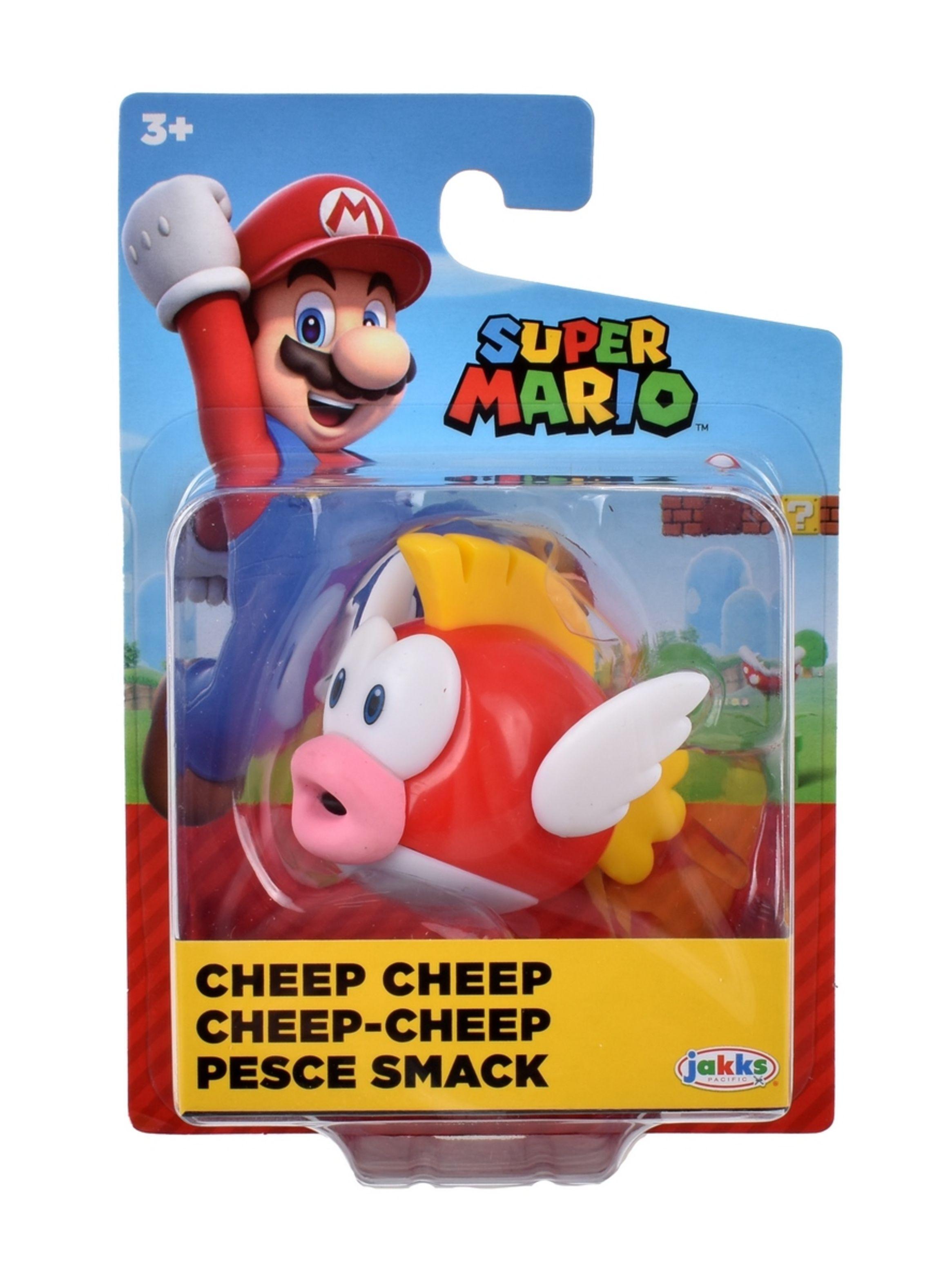 Figuras 6 Cm Super Mario De Nintendo Wave 53 - Cheep Cheep-2
