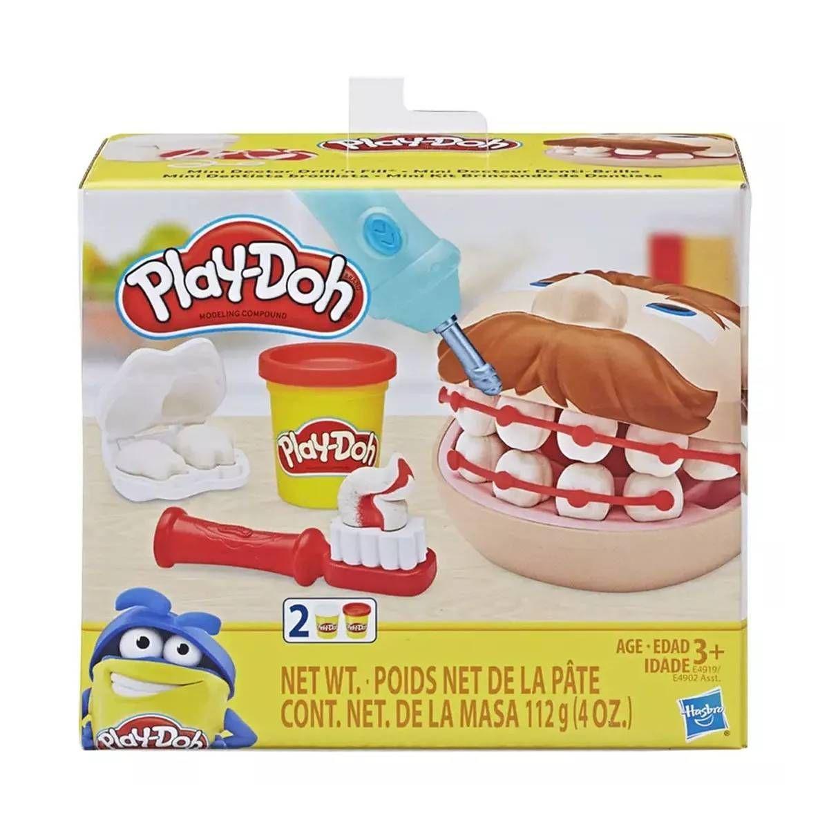 Juego didáctico Play Doh mini dentista clásico-2