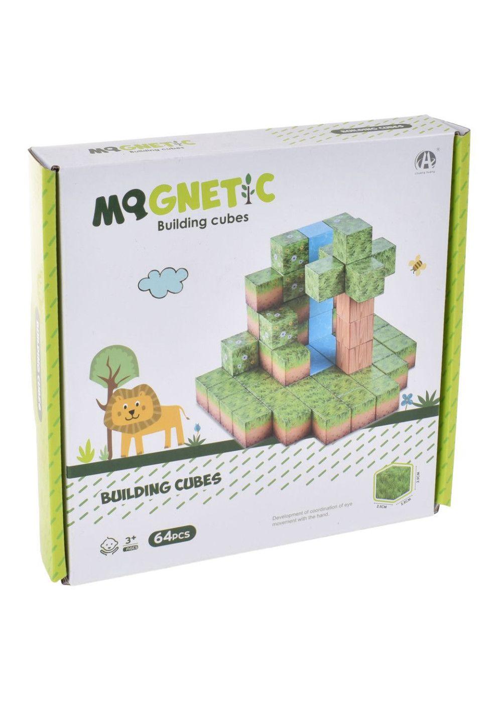 Cubos Magneticos De Construccion 64 Piezas-1