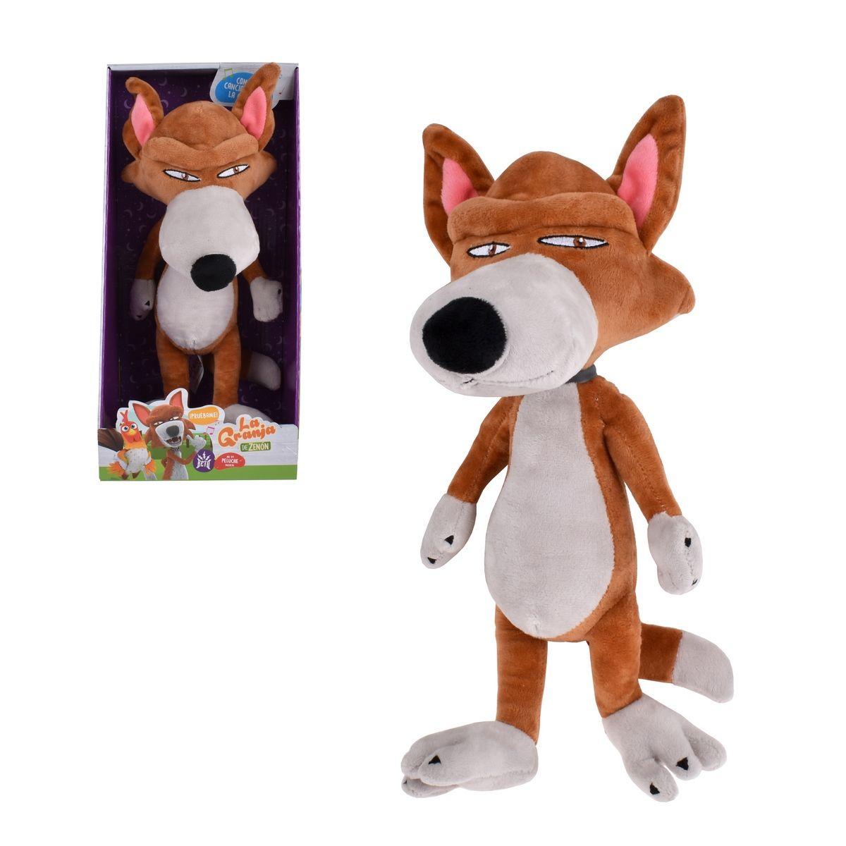 Peluche Musical 35 Cm. La Granja De Zenon - Zorro Beto-0