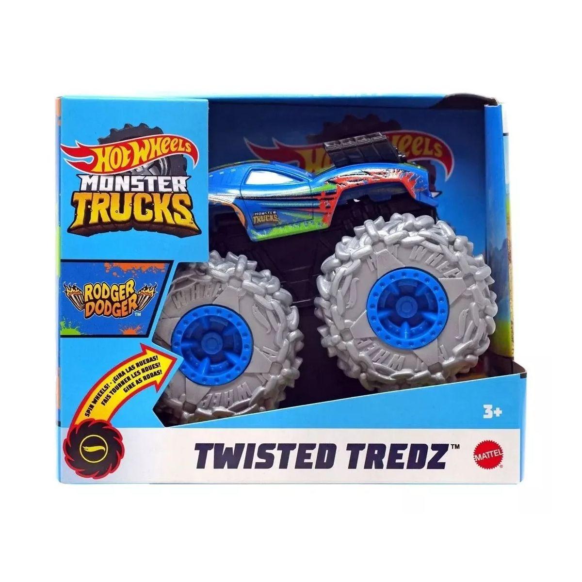 Hot Wheels Monster Trucks Twister Tredz Mattel Rodger Dodger-5