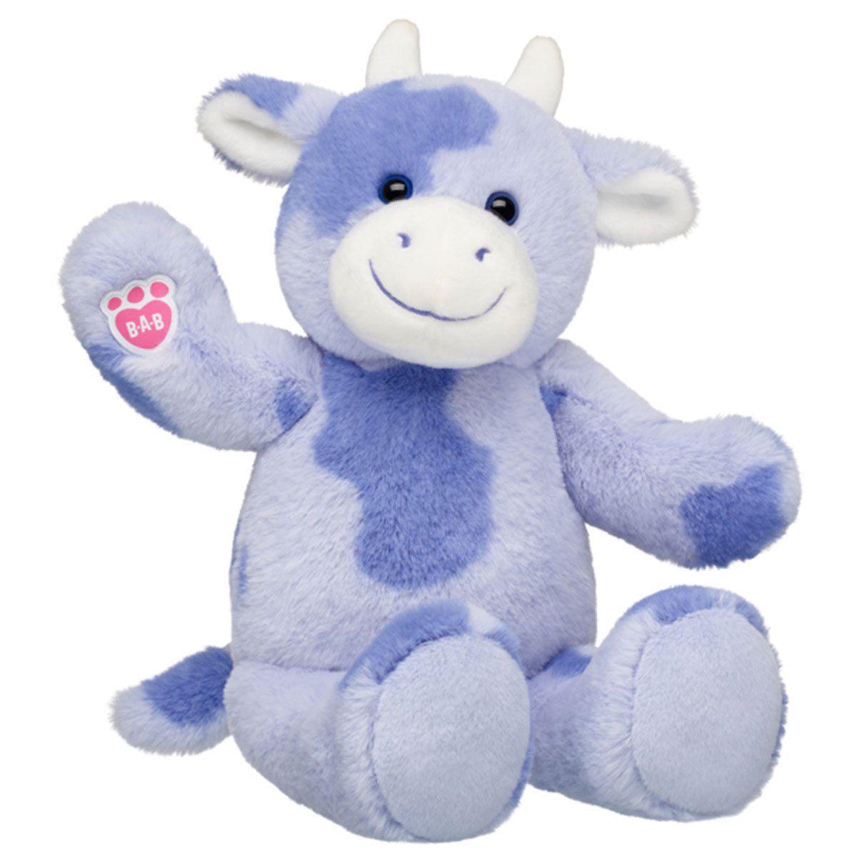 PELUCHE VACA MORADA BUILD-A-BEAR-0