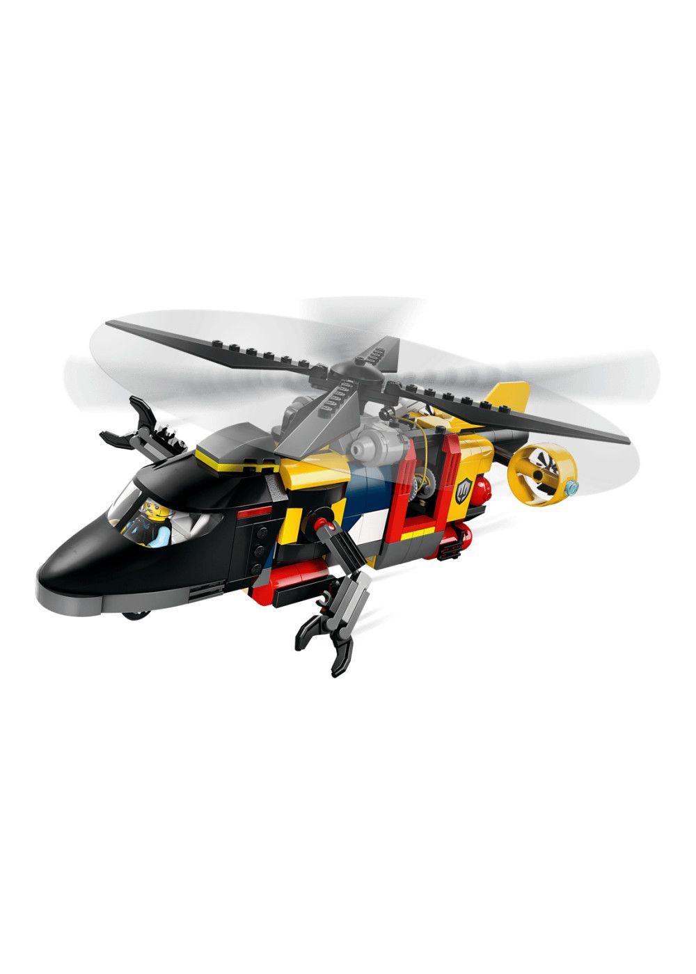 REMIX HELICOPTERO CAMION DE BOMBEROS Y SUBMARINO LEGO CITY-3