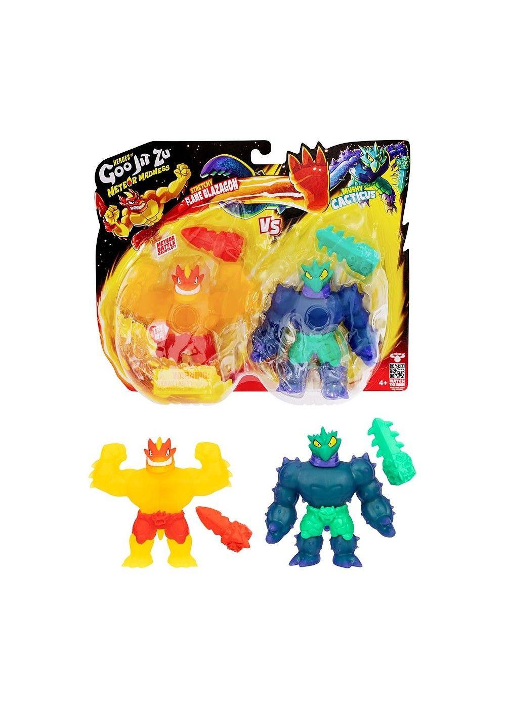 GOO JIT ZU METEOR MADNESS VS. - BLAZAGON VS CACTICUS-1