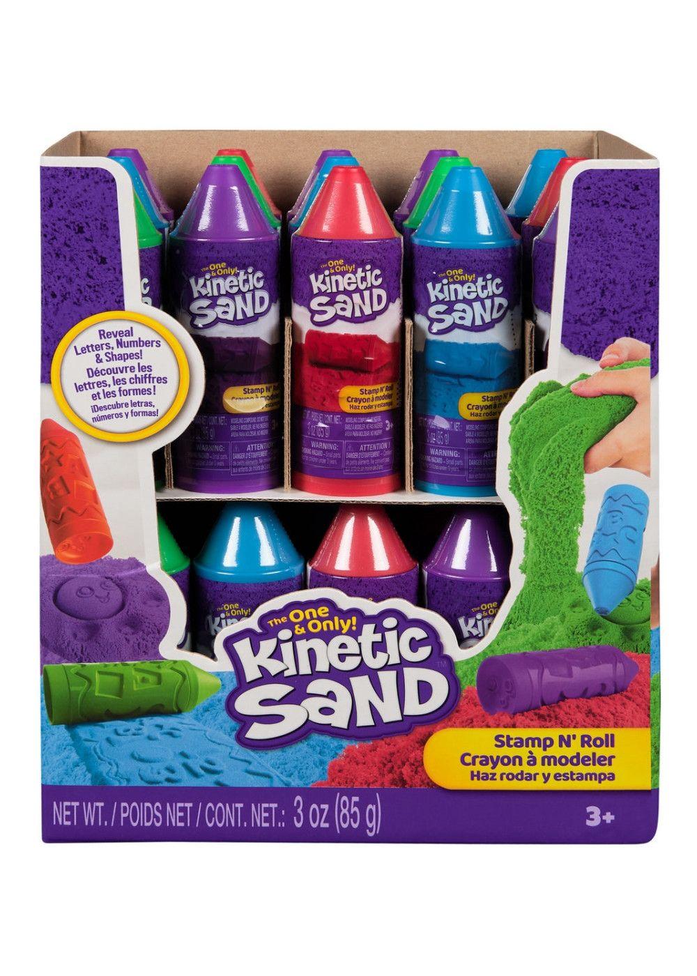 Lapiz Stamp And Roll Arena Magica Kinetic Sand - Rojo-3