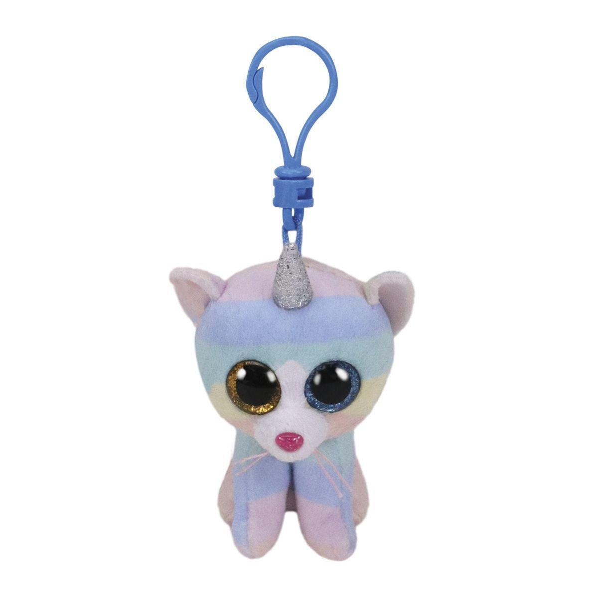 Ty Beanie Boos Heather  Gato  Unicornio Multicolor Clip-1