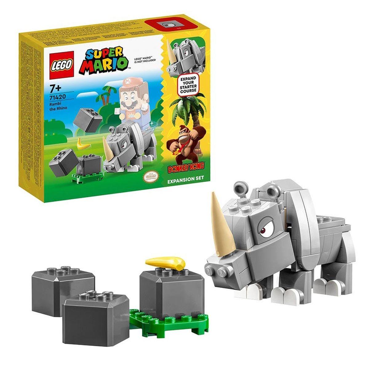 SET DE EXPANSIÓN RAMBI EL RINOCERONTE LEGO SUPER MARIO-0