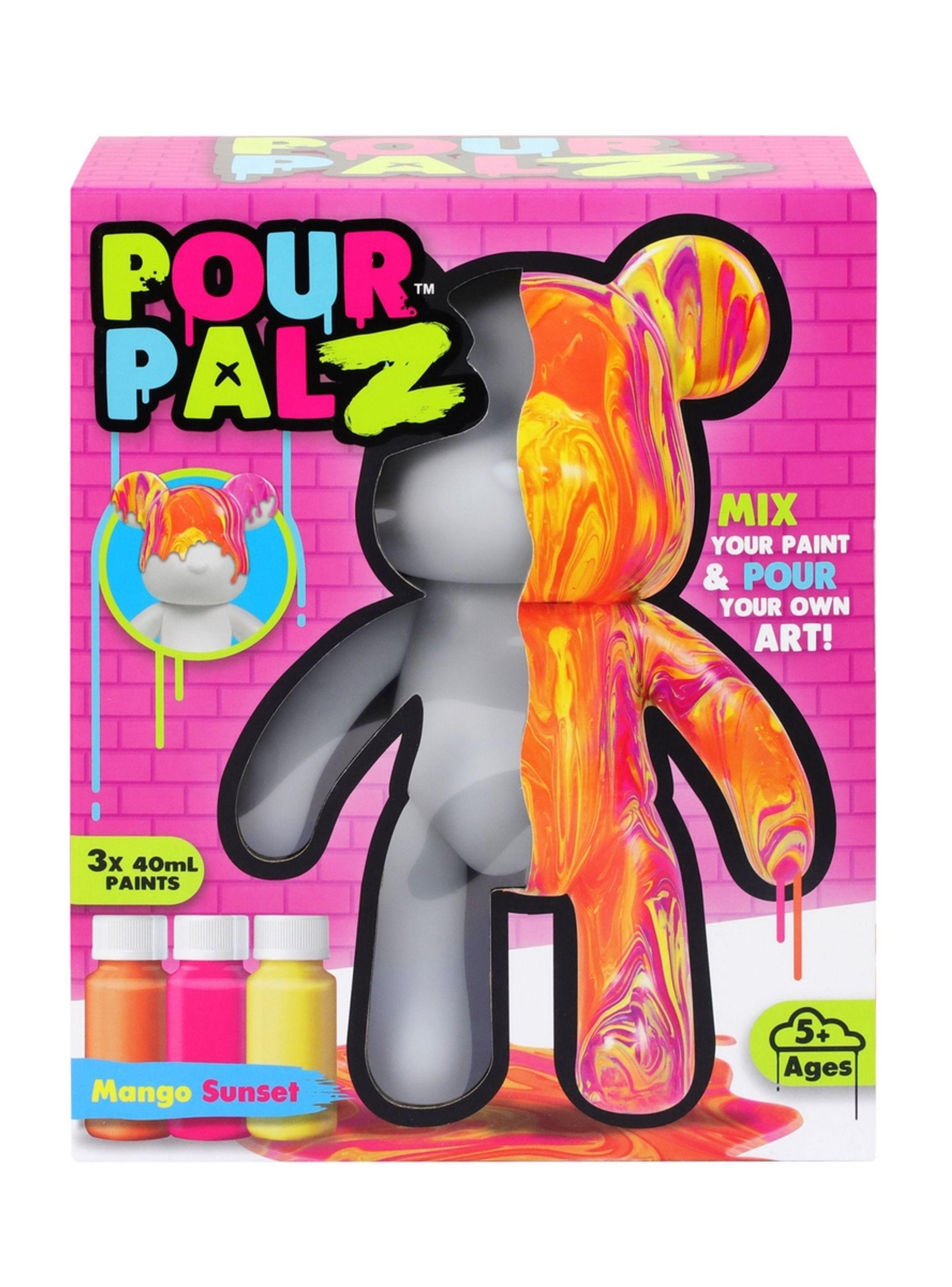 Oso Mediano Para Pintar Pour Palz - Mango Sunset-2