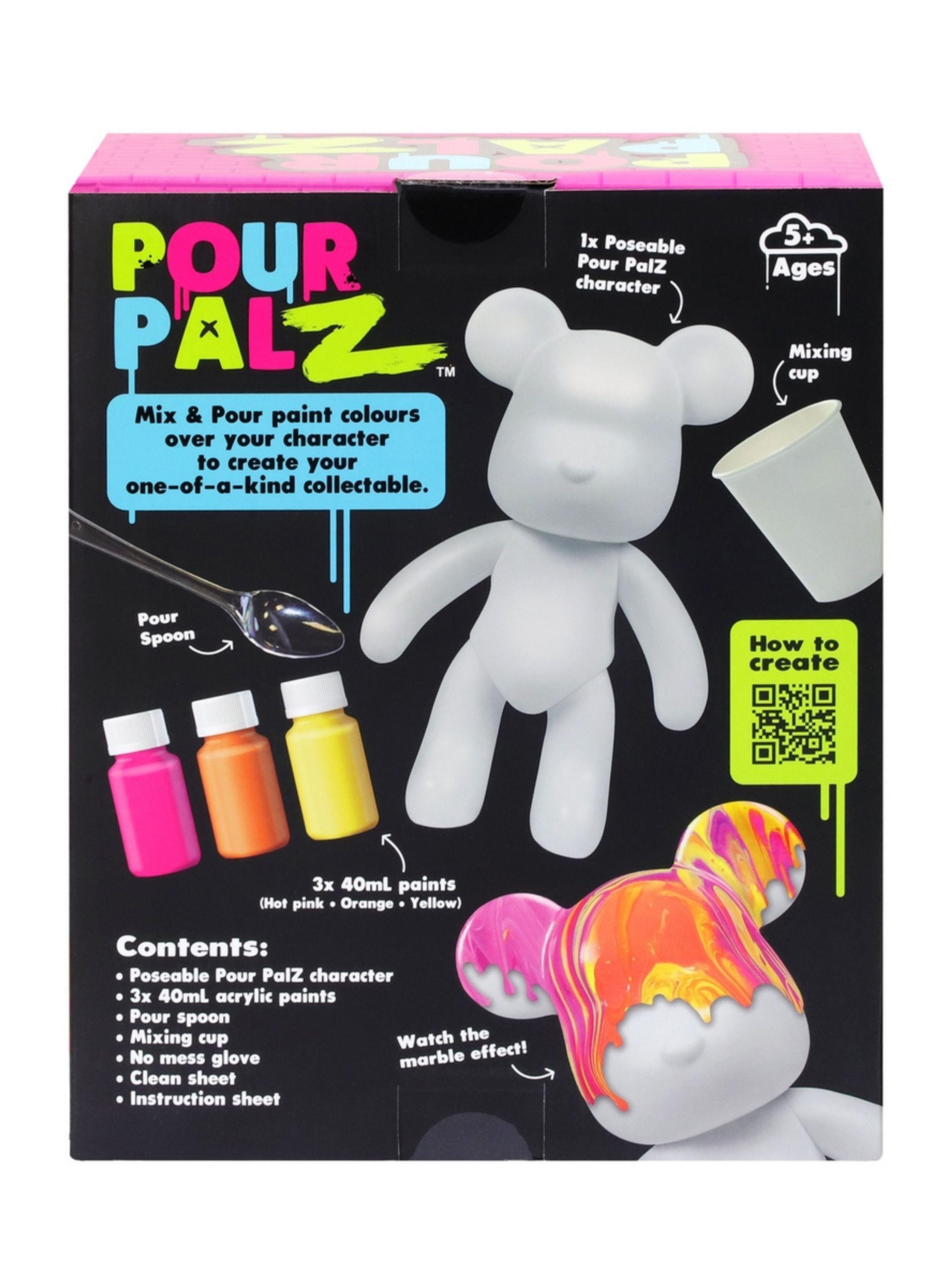 Oso Mediano Para Pintar Pour Palz - Mango Sunset-3