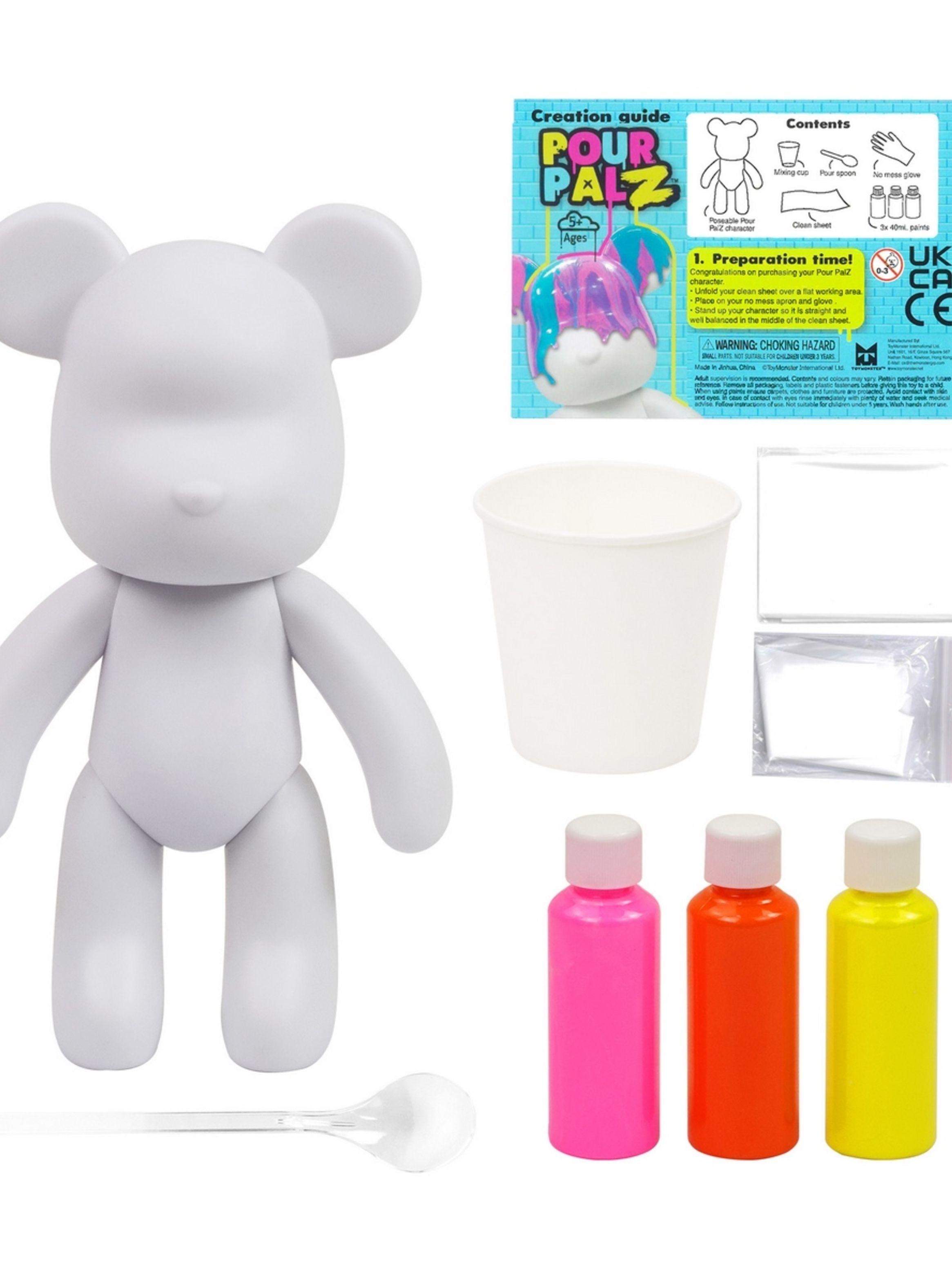 Oso Mediano Para Pintar Pour Palz - Mango Sunset-4