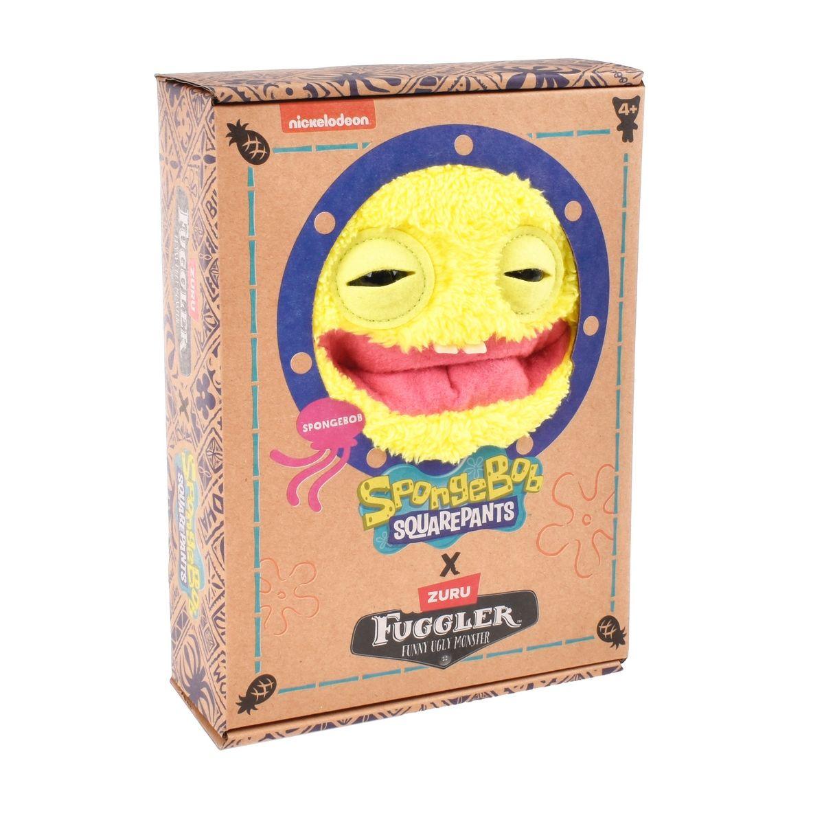 PELUCHE FUGGLERS DE 23 CMS BOB ESPONJA DE ZURU - BOB ESPONJA-1