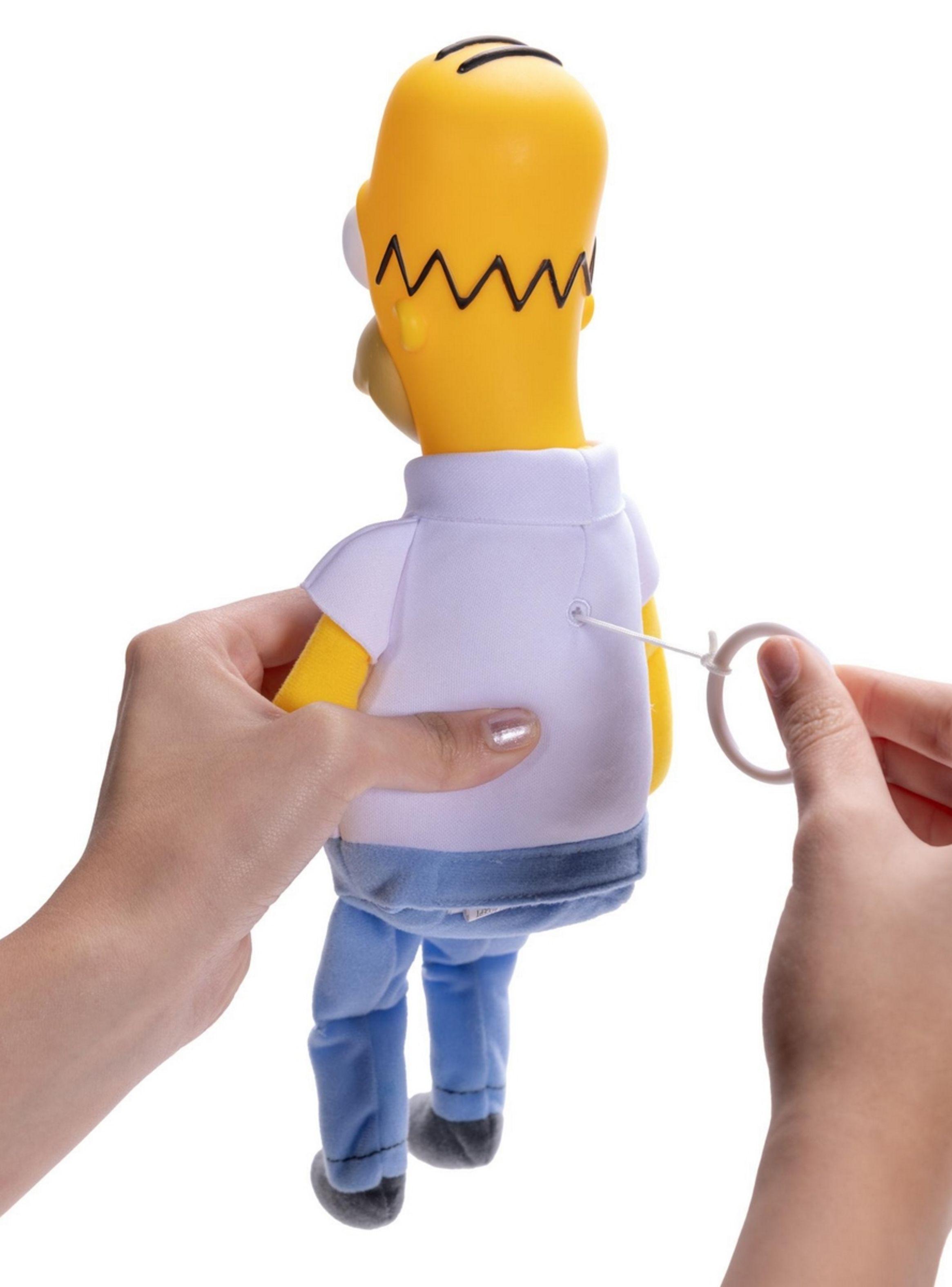 Los simpsons peluche parlante homero en inglés-3