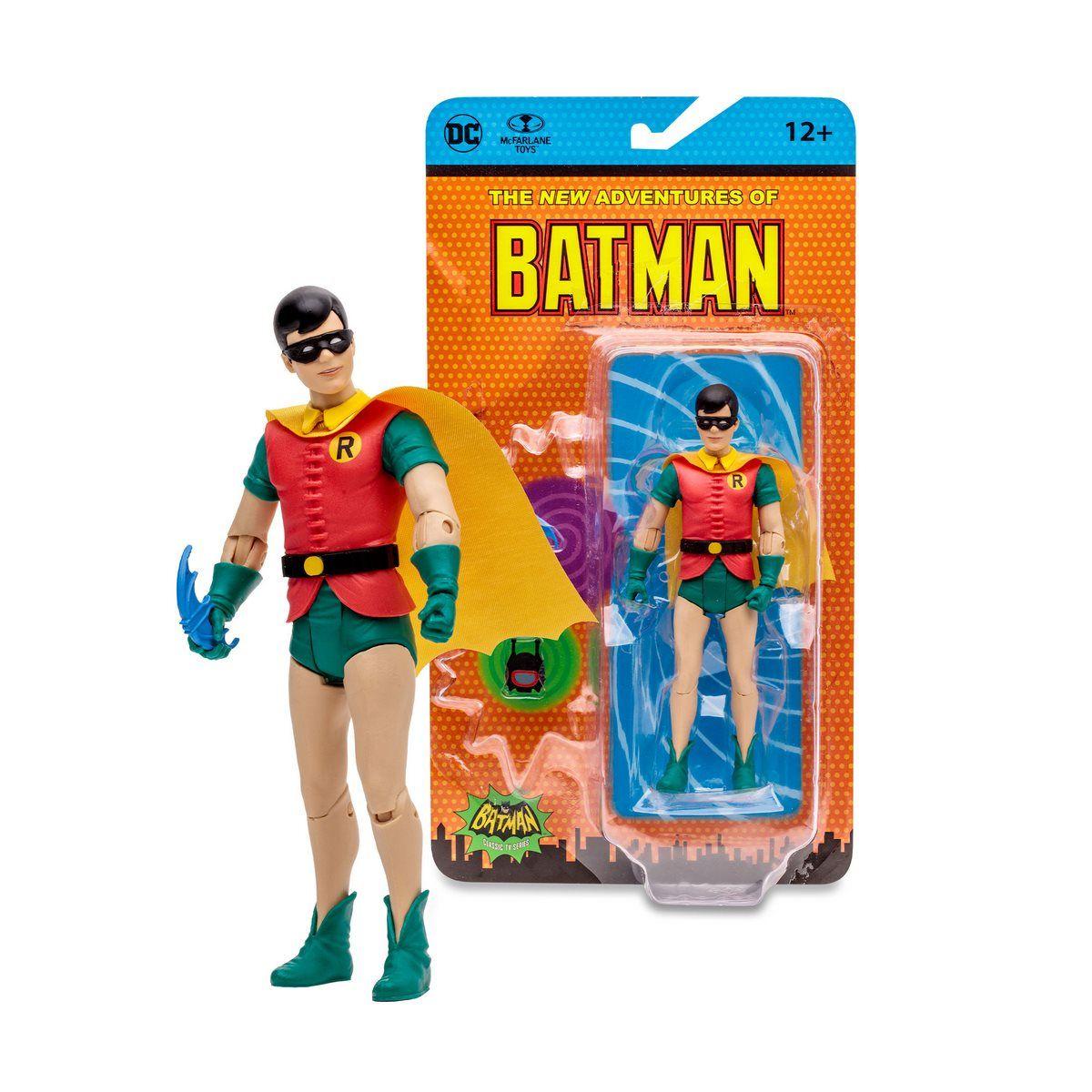 FIGURA DC RETRO BATMAN 66 MC FARLANE - ROBIN-1