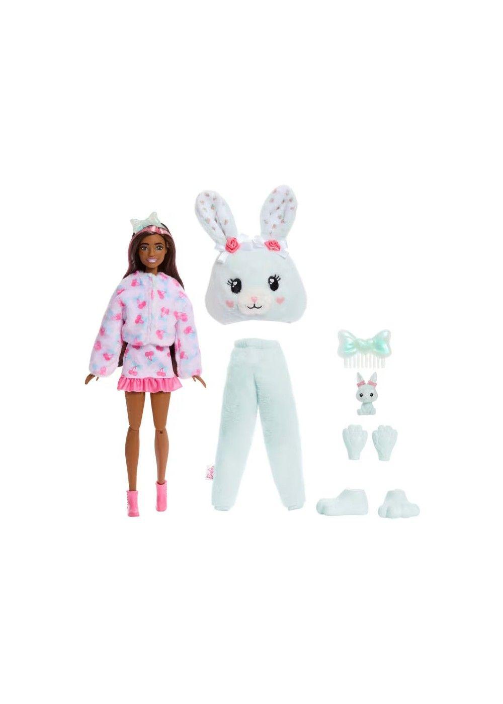 Barbie Reveal Ositos Cariñositos Coloridos - Coneja Verde-2