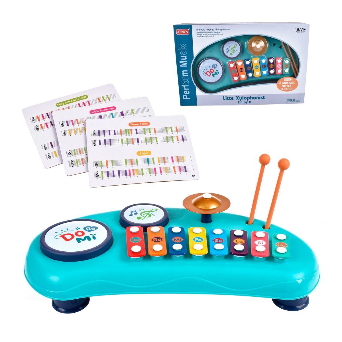Xilofono Con Tambores Y Platillo-0