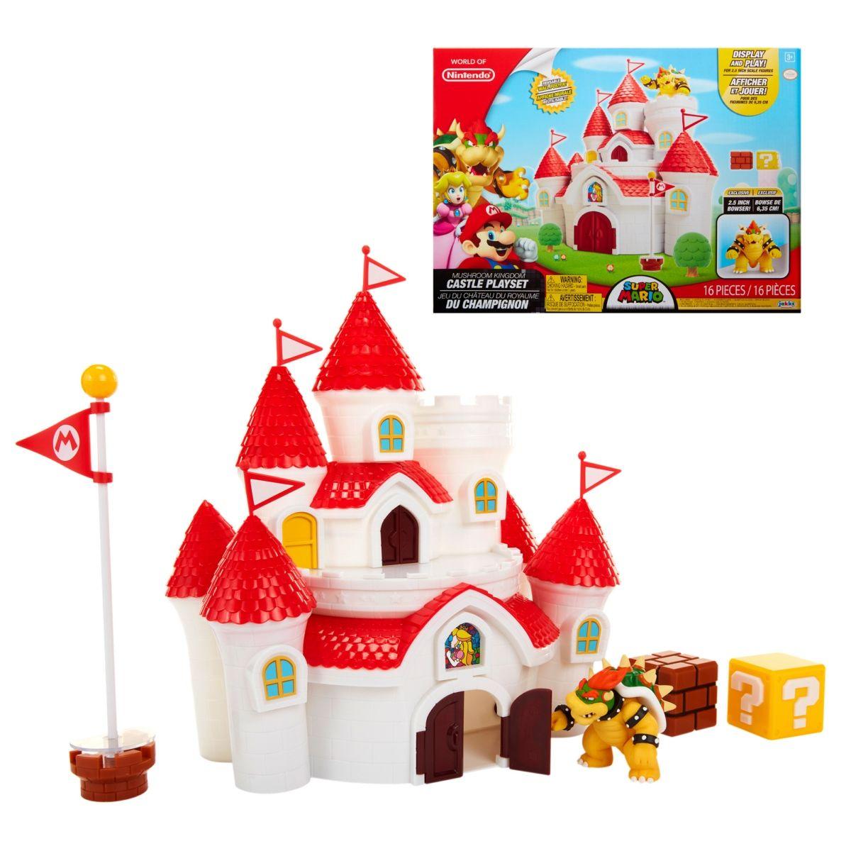 Nintendo Playset Musheoom Kingdom Castillo Intek-0