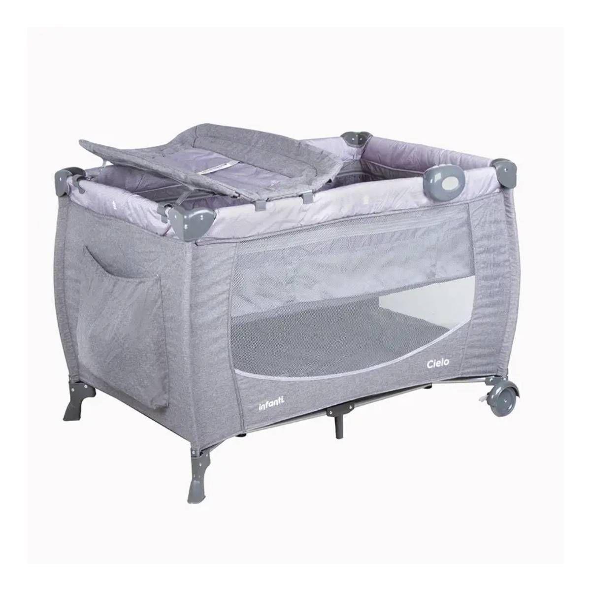Cuna Playard Cielo Gris Infanti-4