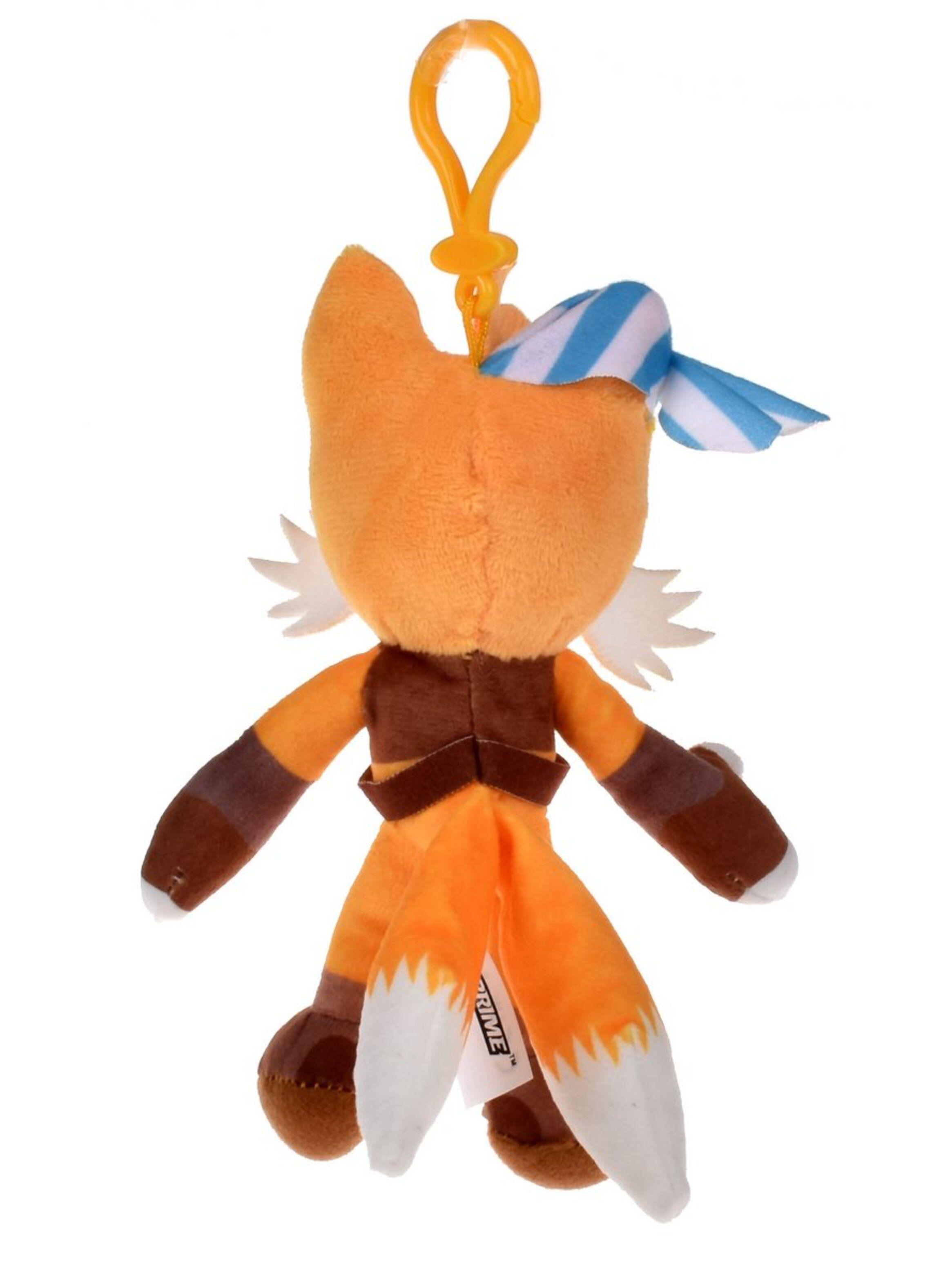 Peluche De 15 Cms Con Clip Para Colgar Sonic - Tails-2