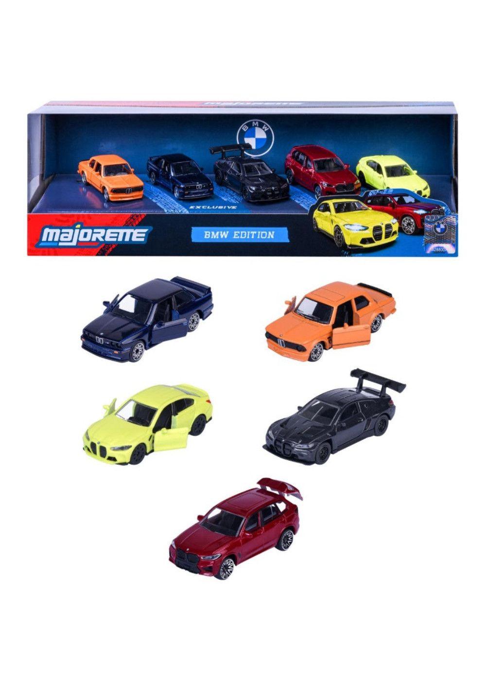 Set 5 Vehiculos Bmw Majorette-1