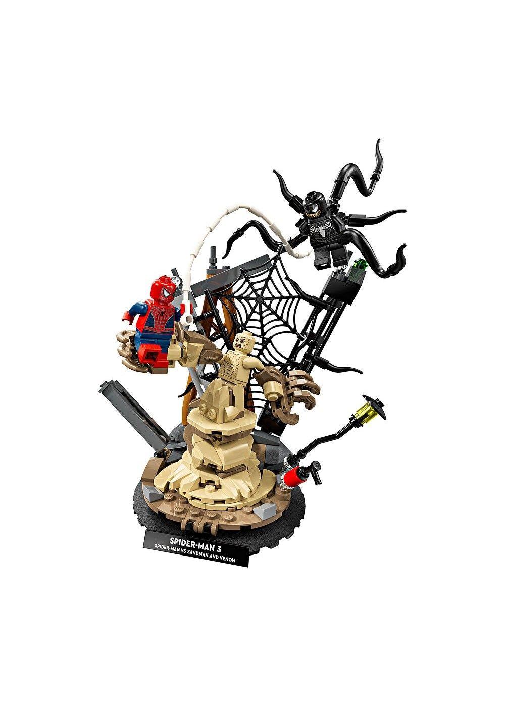 BATALLA EPICA SPIDER-MAN VS SANDMAN LEGO SUPER HEROES MARVEL-2