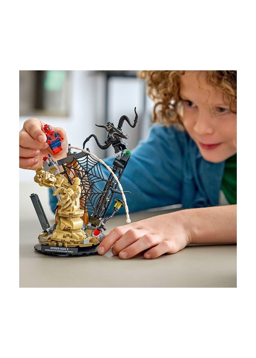 BATALLA EPICA SPIDER-MAN VS SANDMAN LEGO SUPER HEROES MARVEL-7