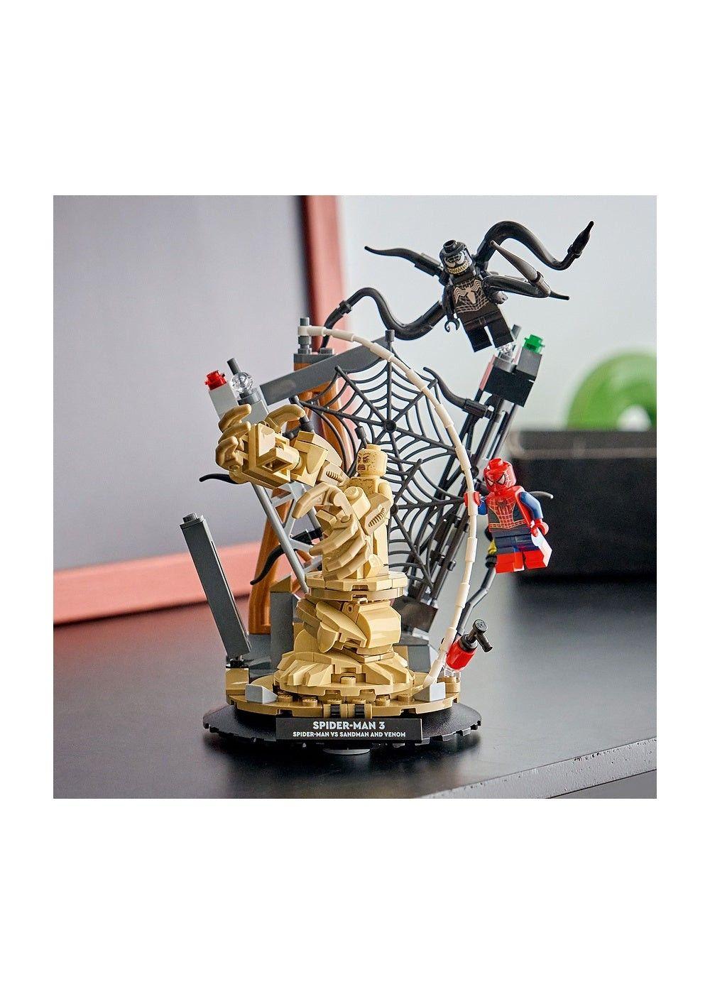 BATALLA EPICA SPIDER-MAN VS SANDMAN LEGO SUPER HEROES MARVEL-8