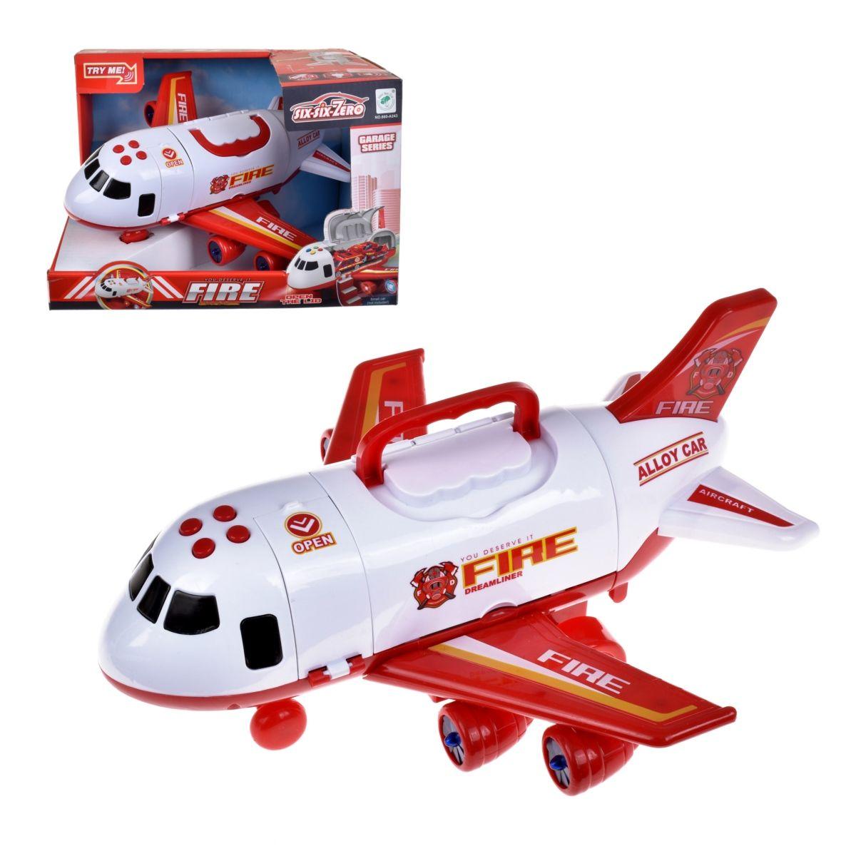 Avion De Rescate De 30 Cms Con Luces Y Sonidos-0