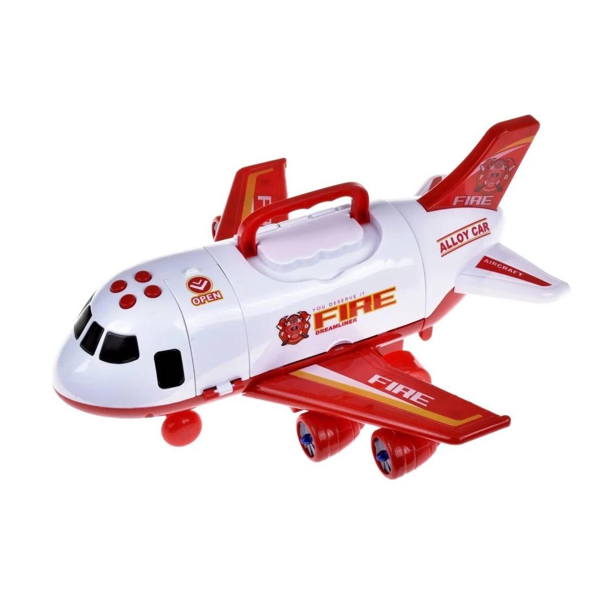Avion De Rescate De 30 Cms Con Luces Y Sonidos-1