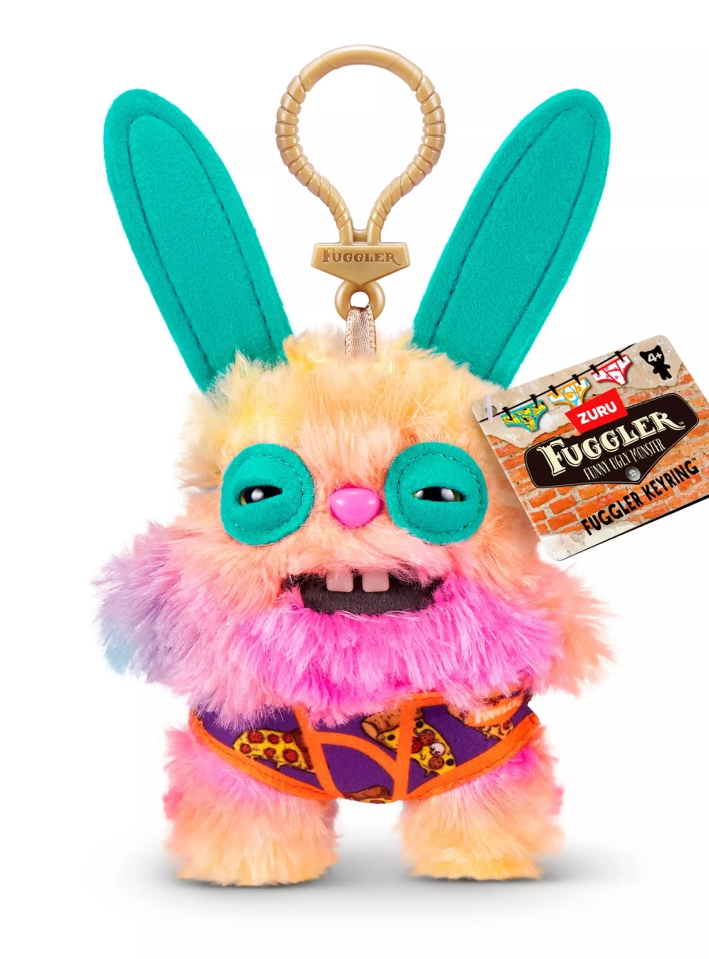PELUCHE LLAVERO FUGGLERS DE 13 CMS DE ZURU - MULTICOLOR-1