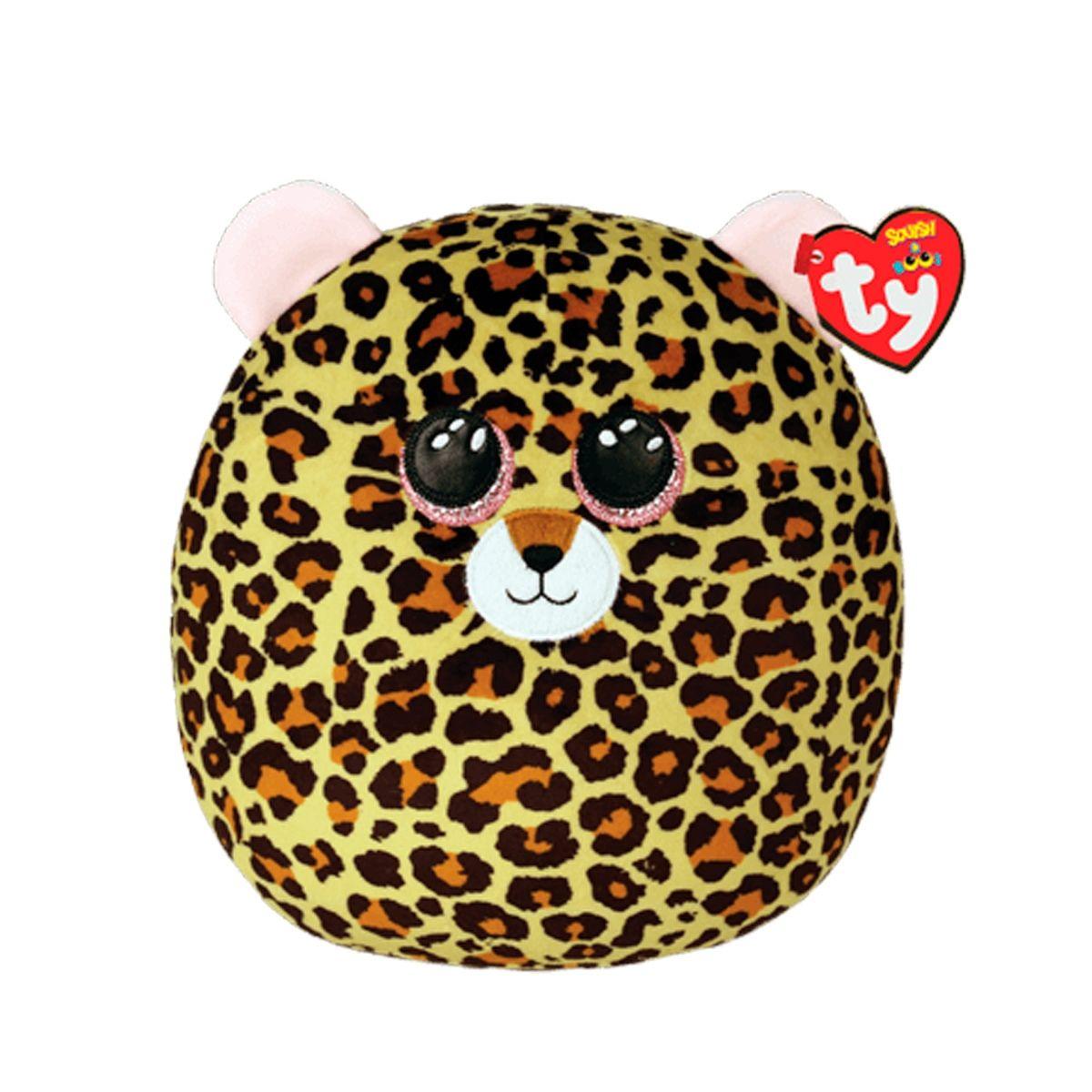 TY SQUISH-A-BOOS  LIVVIE LEOPARDO REGULAR-0