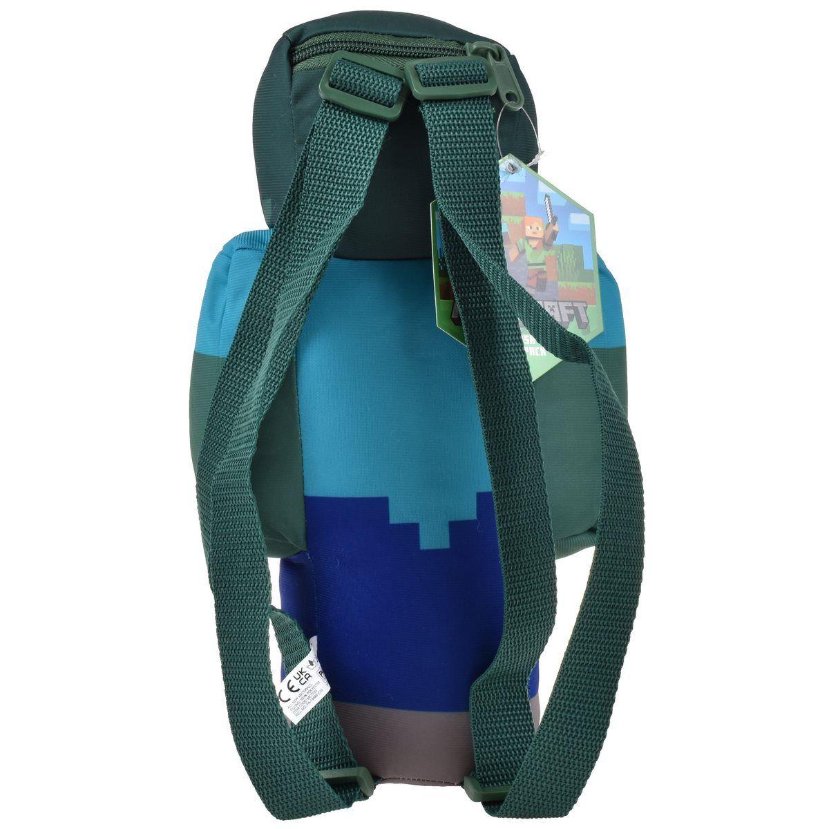 MOCHILA PELUCHE 30 CMS MINECRAFT - ZOMBIE-4