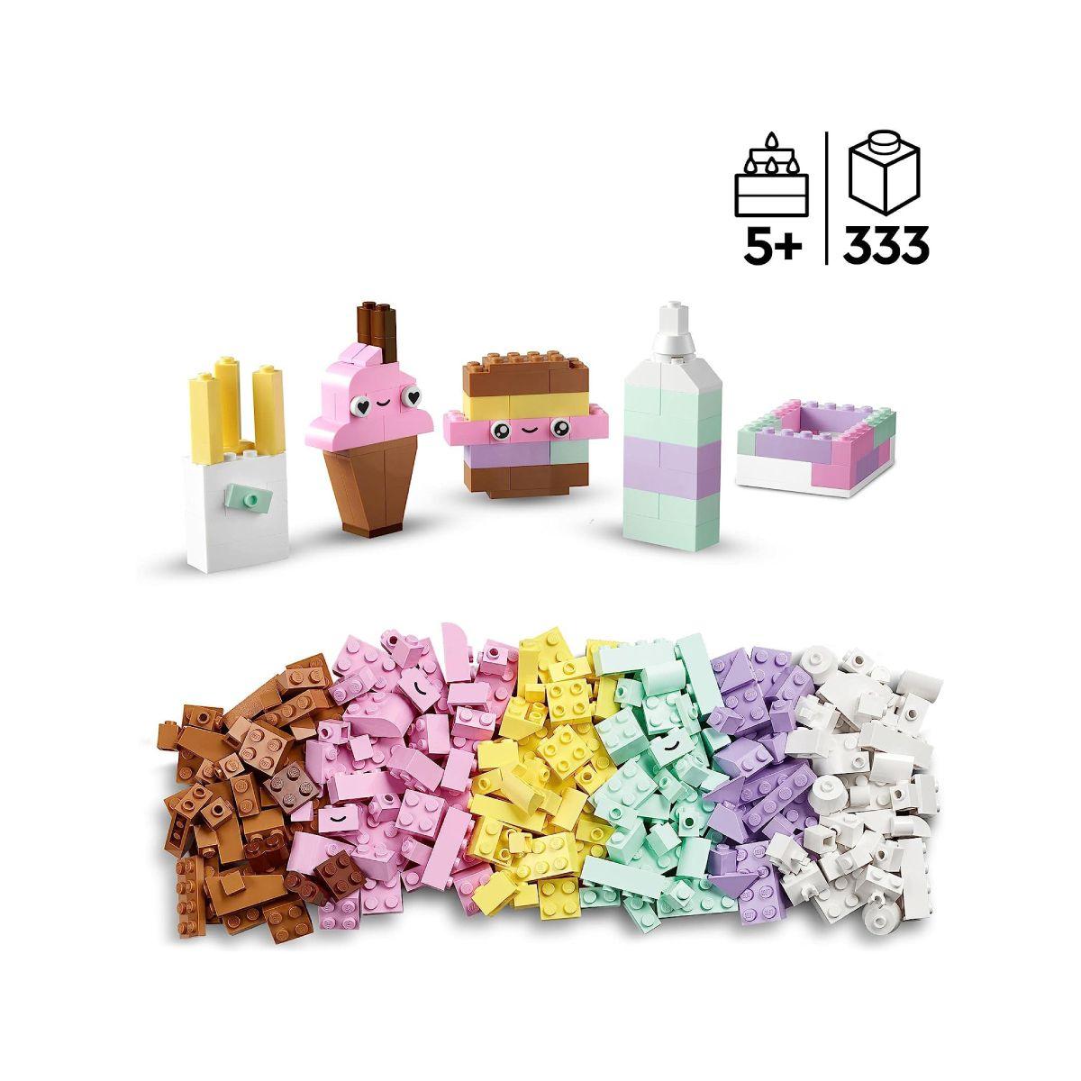 Diversión Creativa Pastel Lego Classic-5