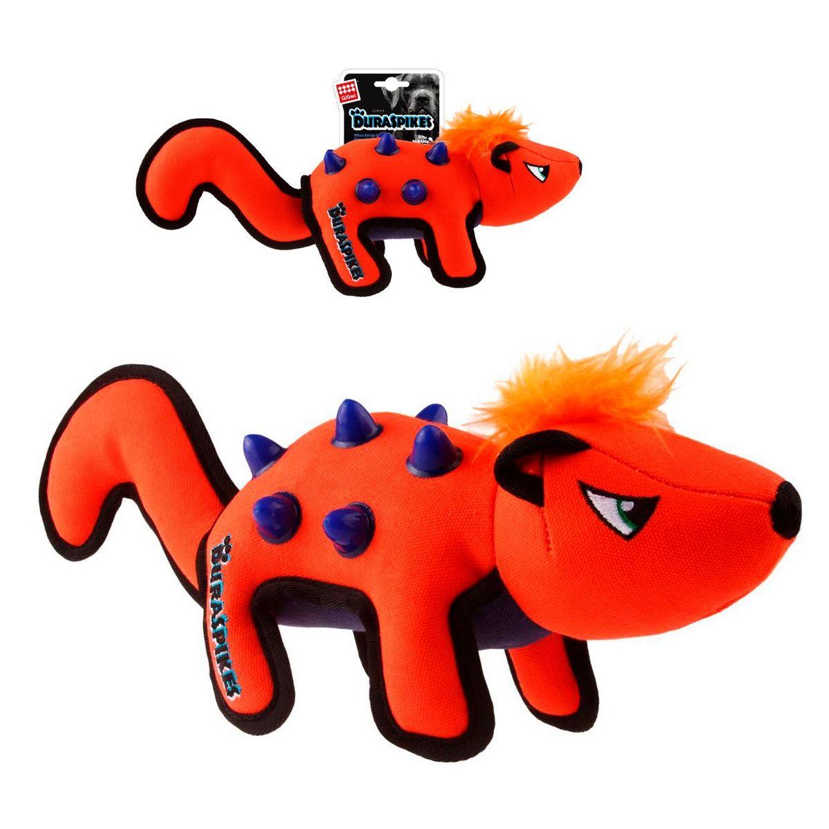 Gigwi - Duraspikes Extra Durable Ardilla Naranja-0