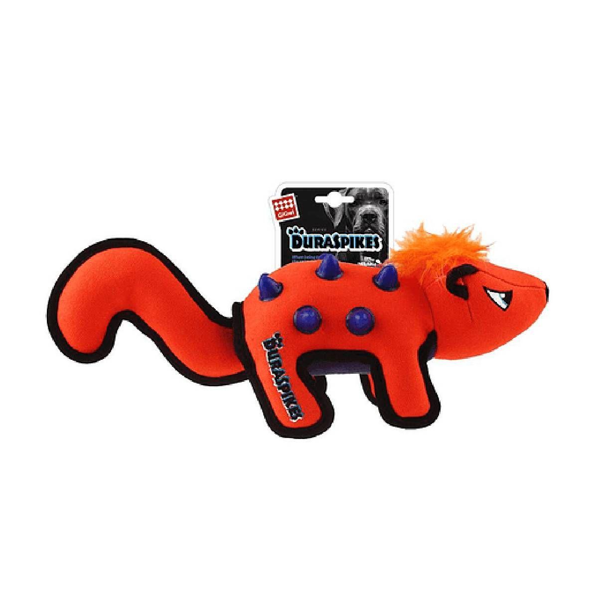 Gigwi - Duraspikes Extra Durable Ardilla Naranja-4