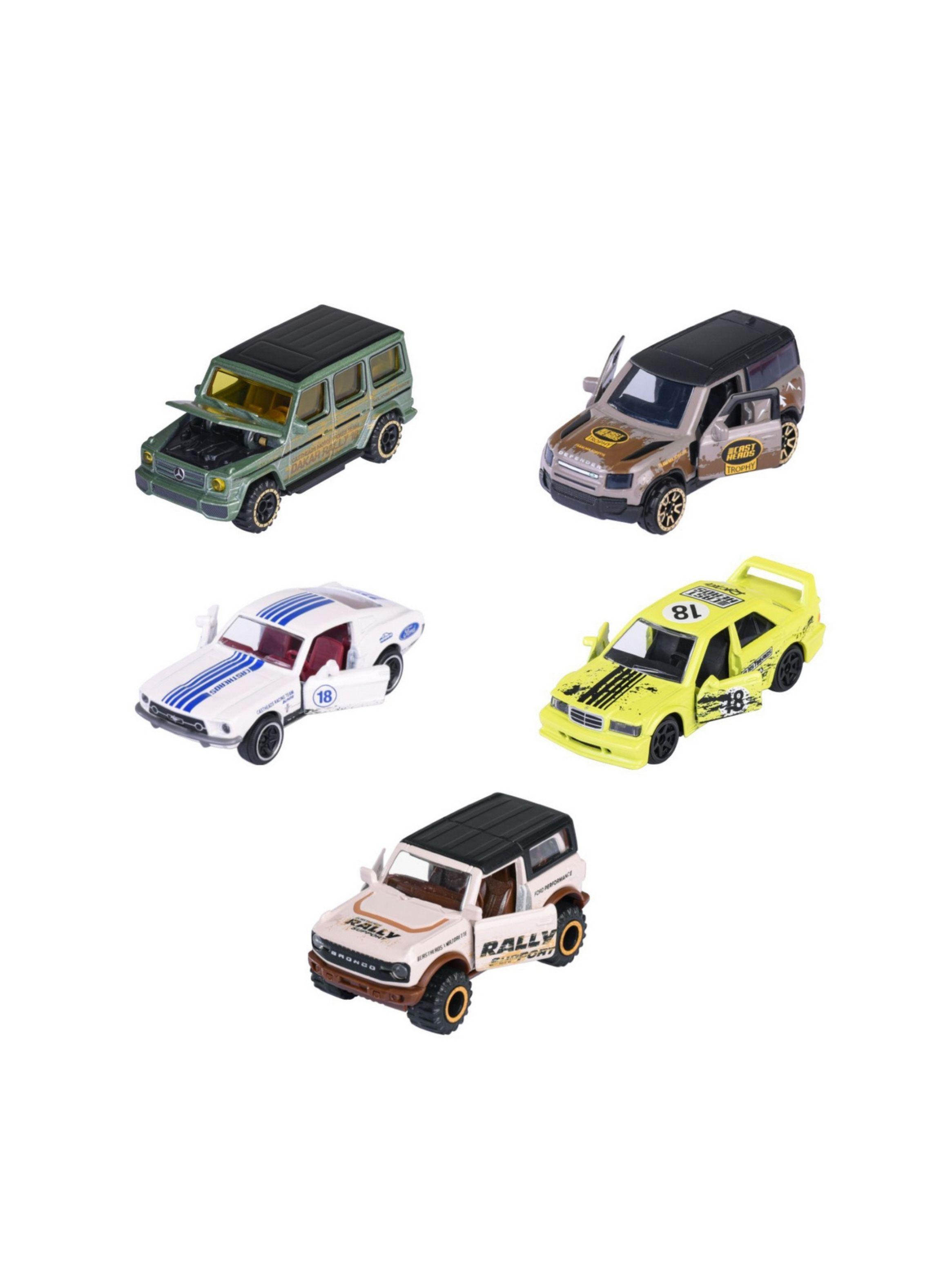 MAJORETTE CASTHEADS TRACK RACER 5 PIECES GIFTPACK-0