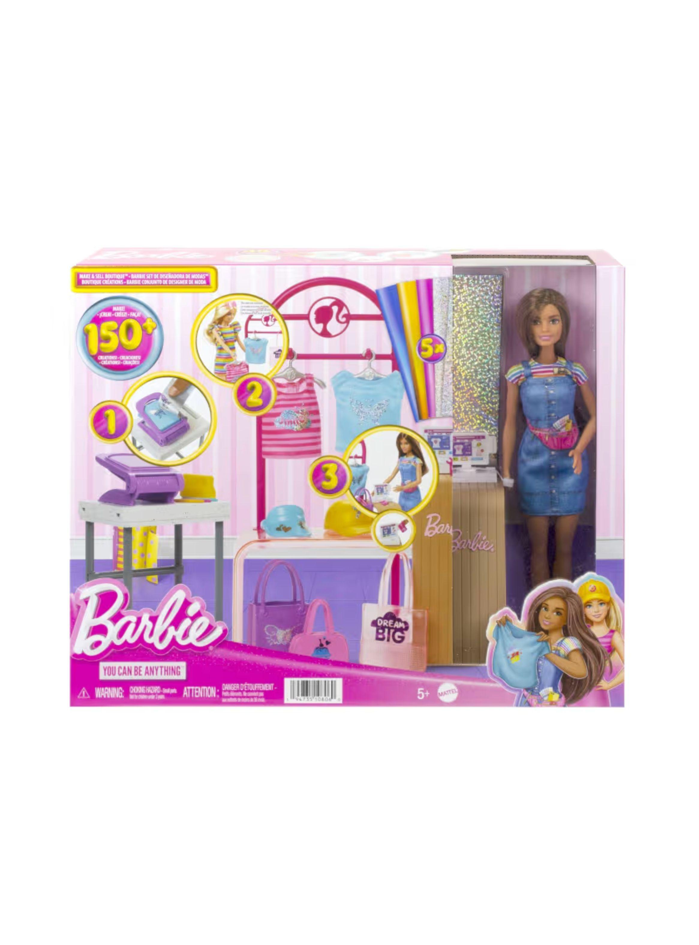 BARBIE PROFESIONES SET DE JUEGO DISEÑADORA DE MODAS-2