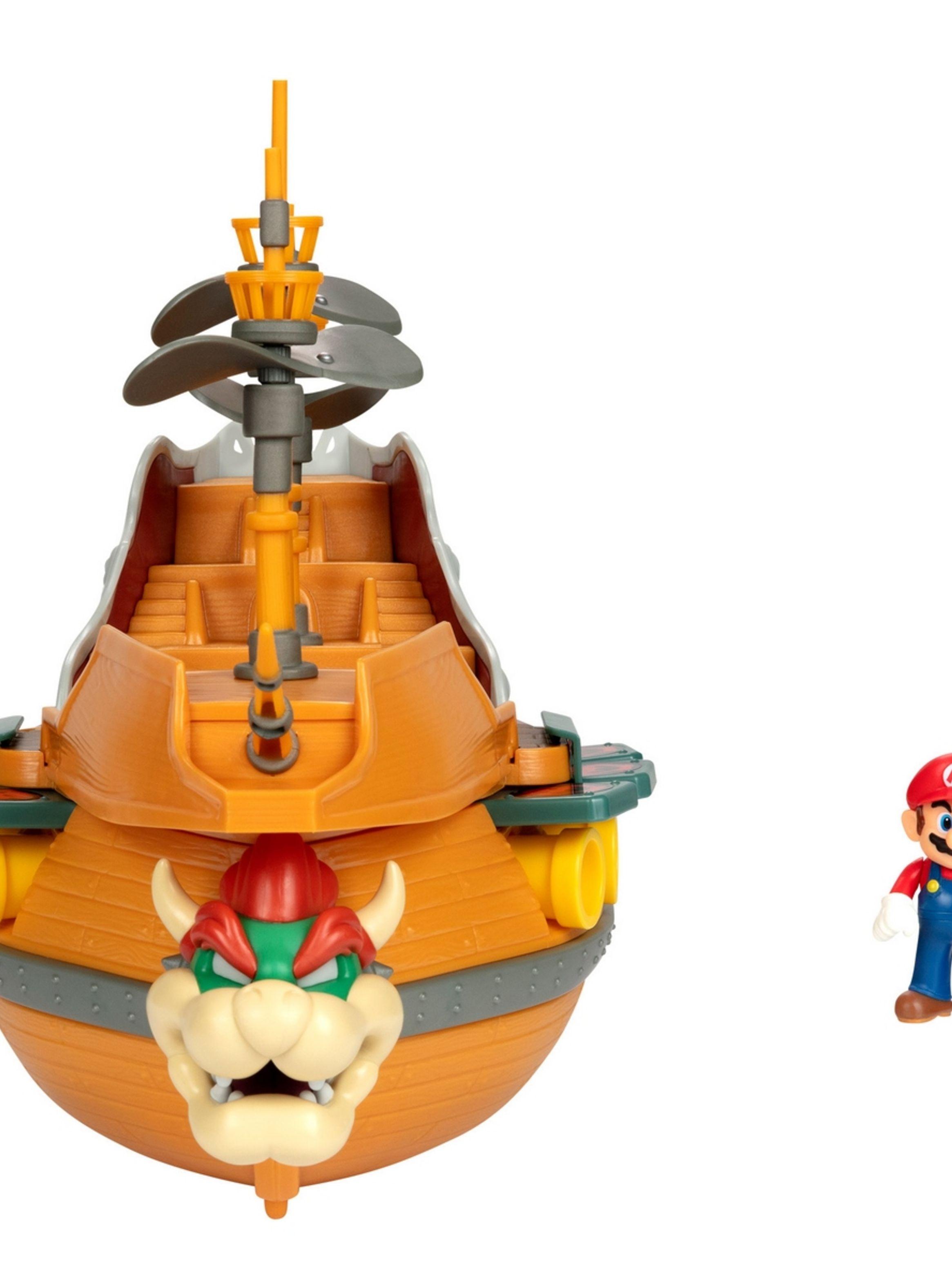 Playset Bowser Airship De Lujo Super Mario De Nintendo-3