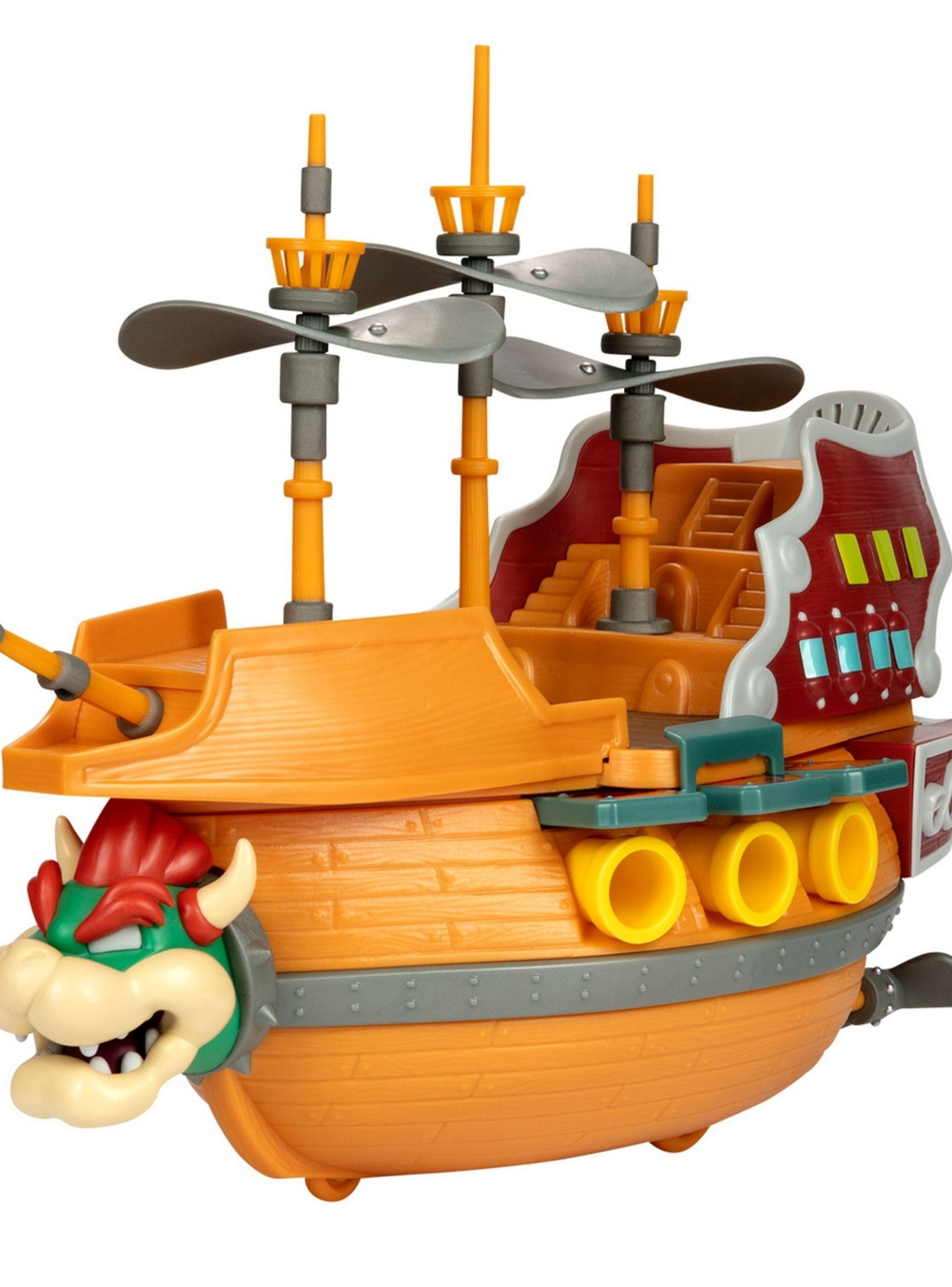 Playset Bowser Airship De Lujo Super Mario De Nintendo-4
