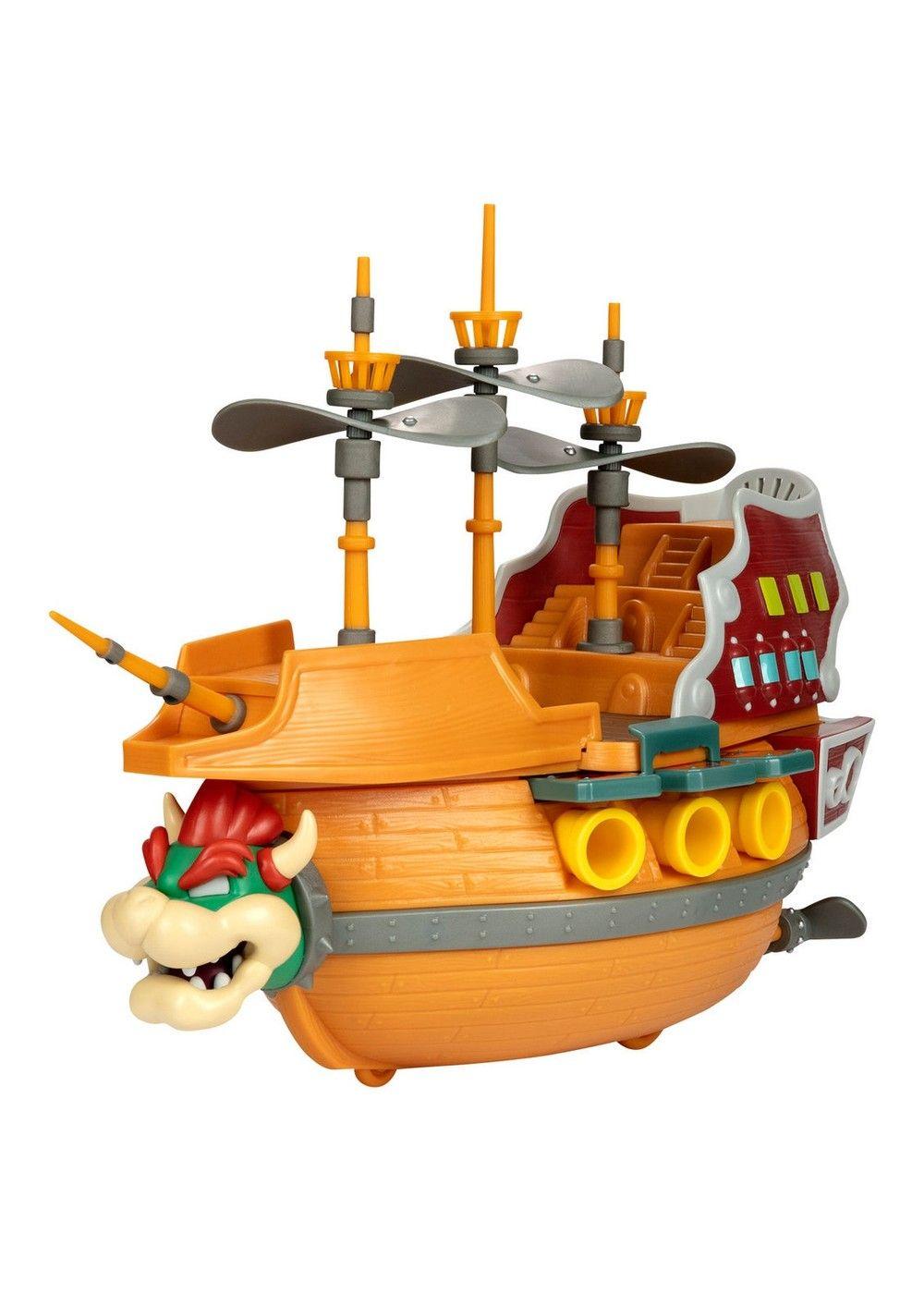Playset Bowser Airship De Lujo Super Mario De Nintendo-4