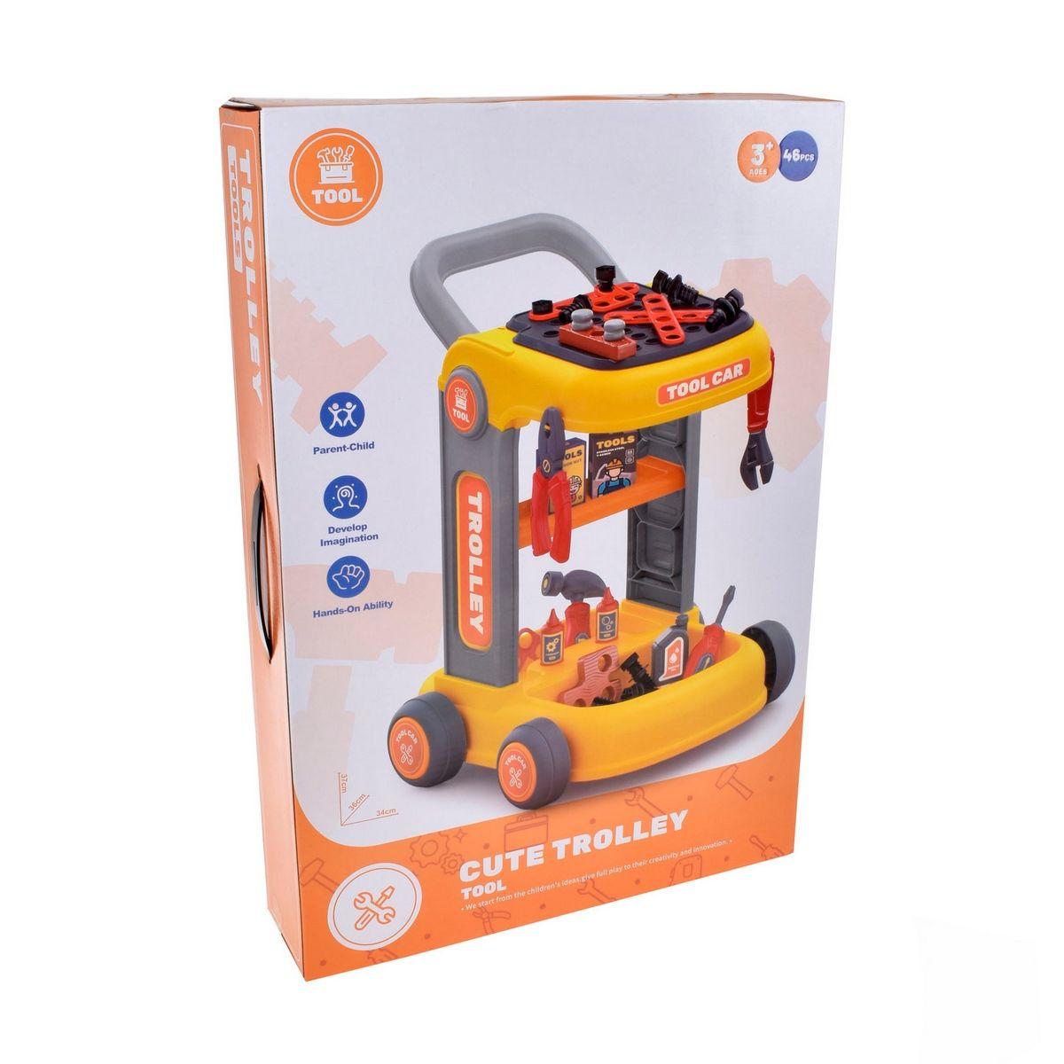 PLAYSET DE MECÁNICO CON 46 PIEZAS-1